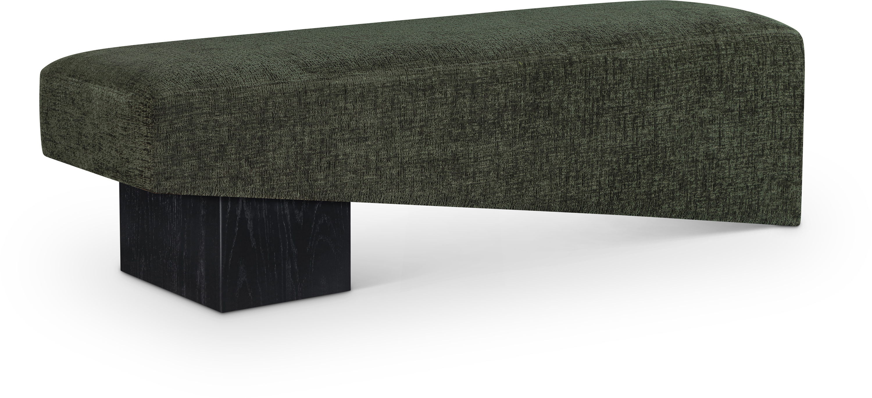 Alora - Bench With Black Base - Green