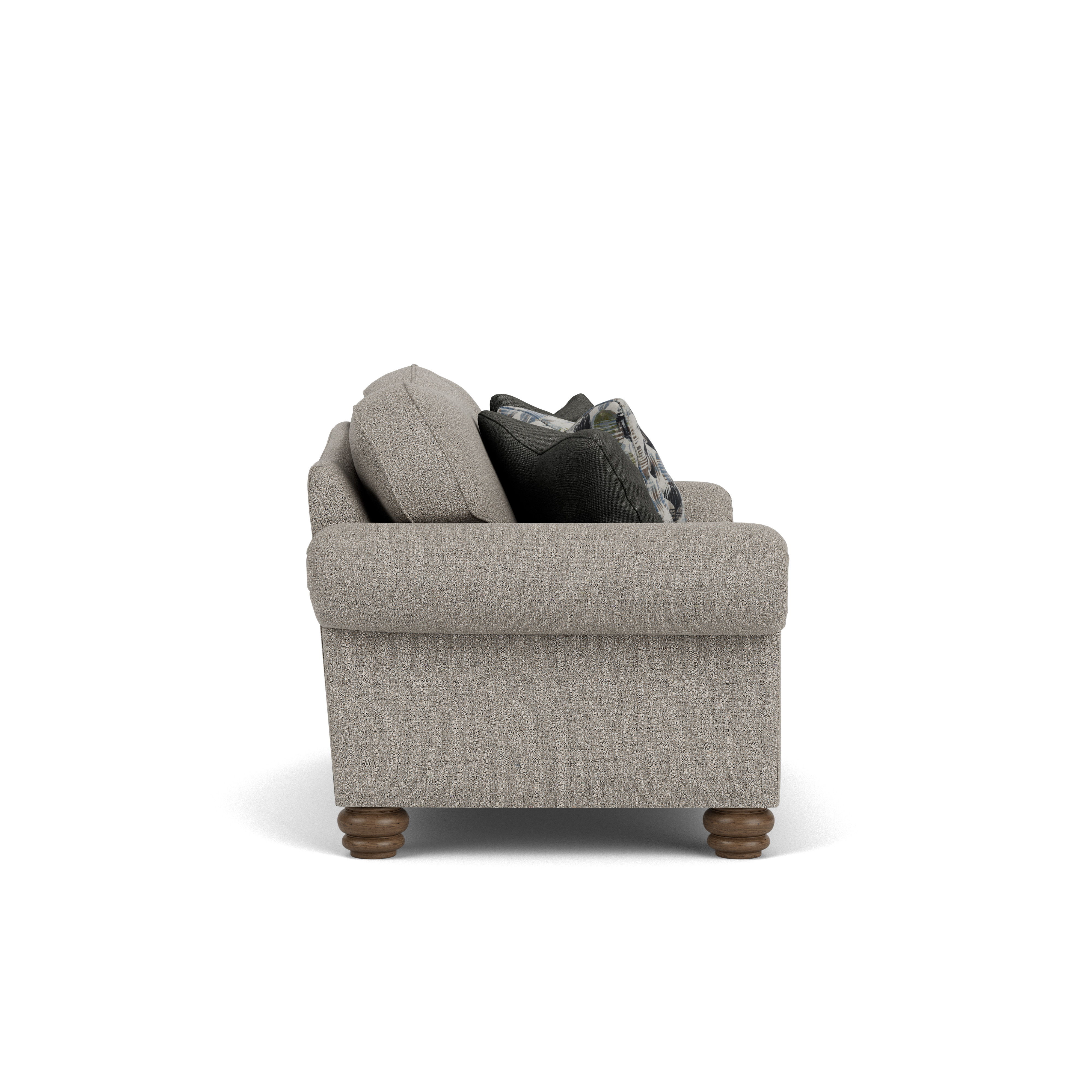 Bexley - Fabric Loveseat, beige, view 6