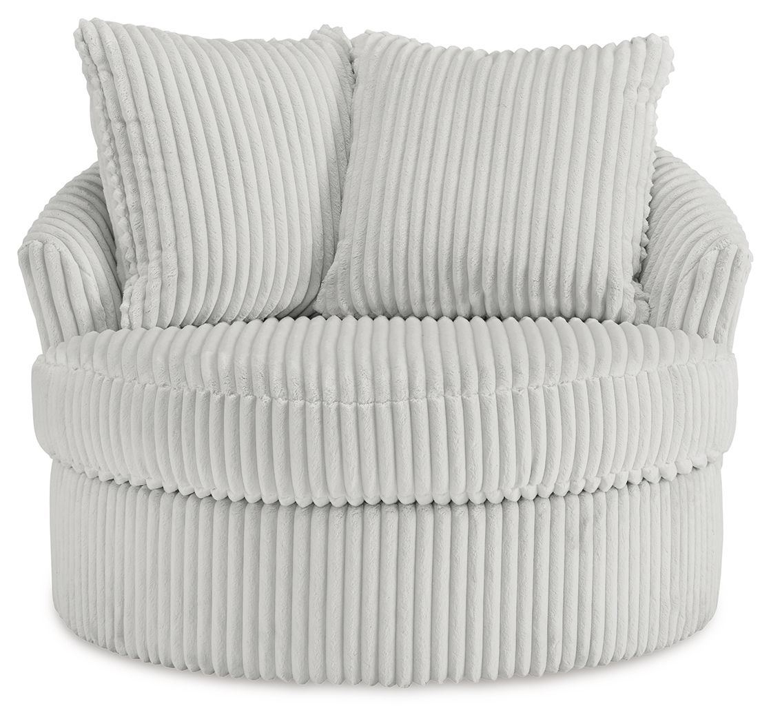 Gramwell - Swivel Chair - Alloy