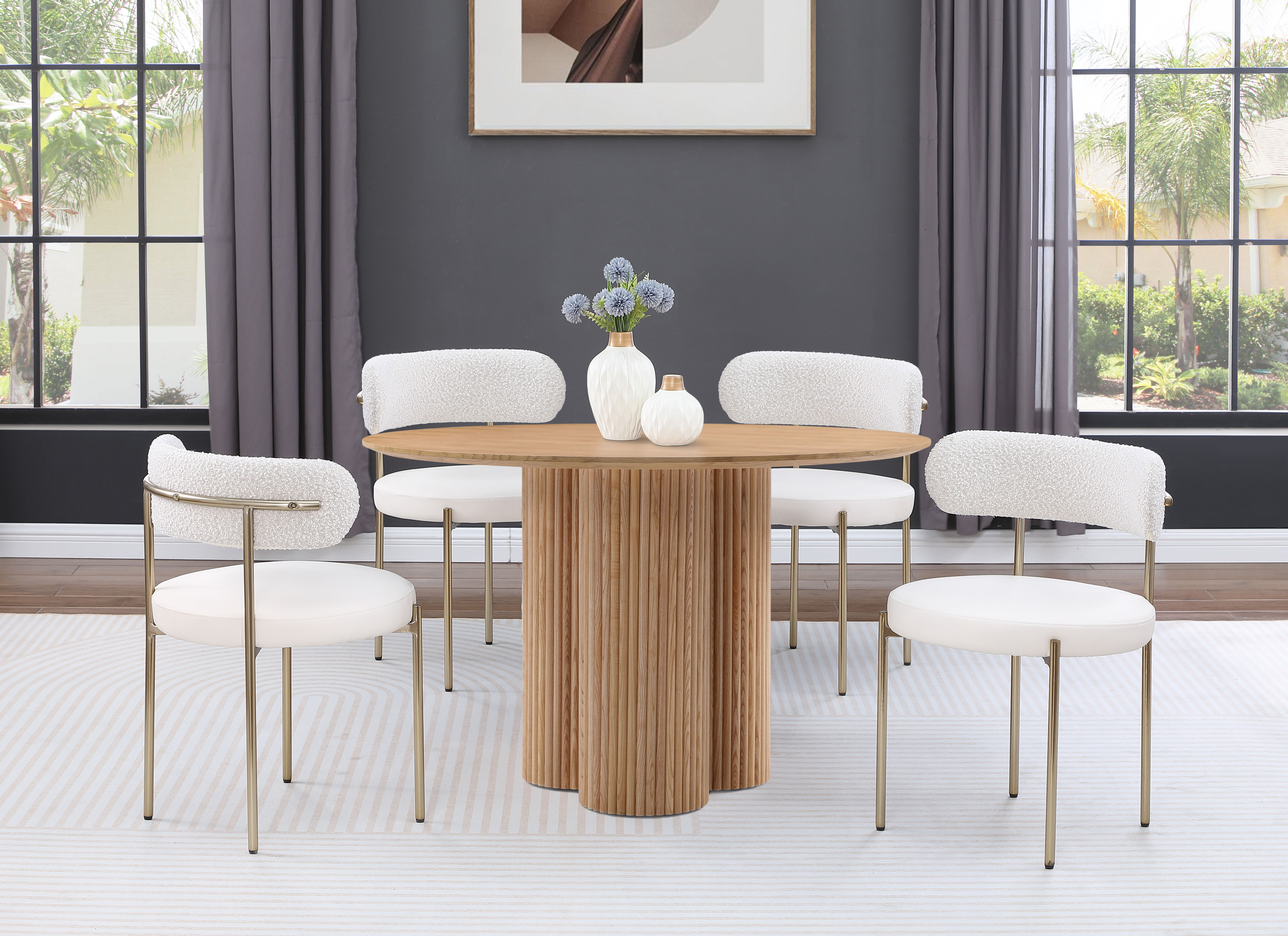 Simba - Wood Dining Table - Natural