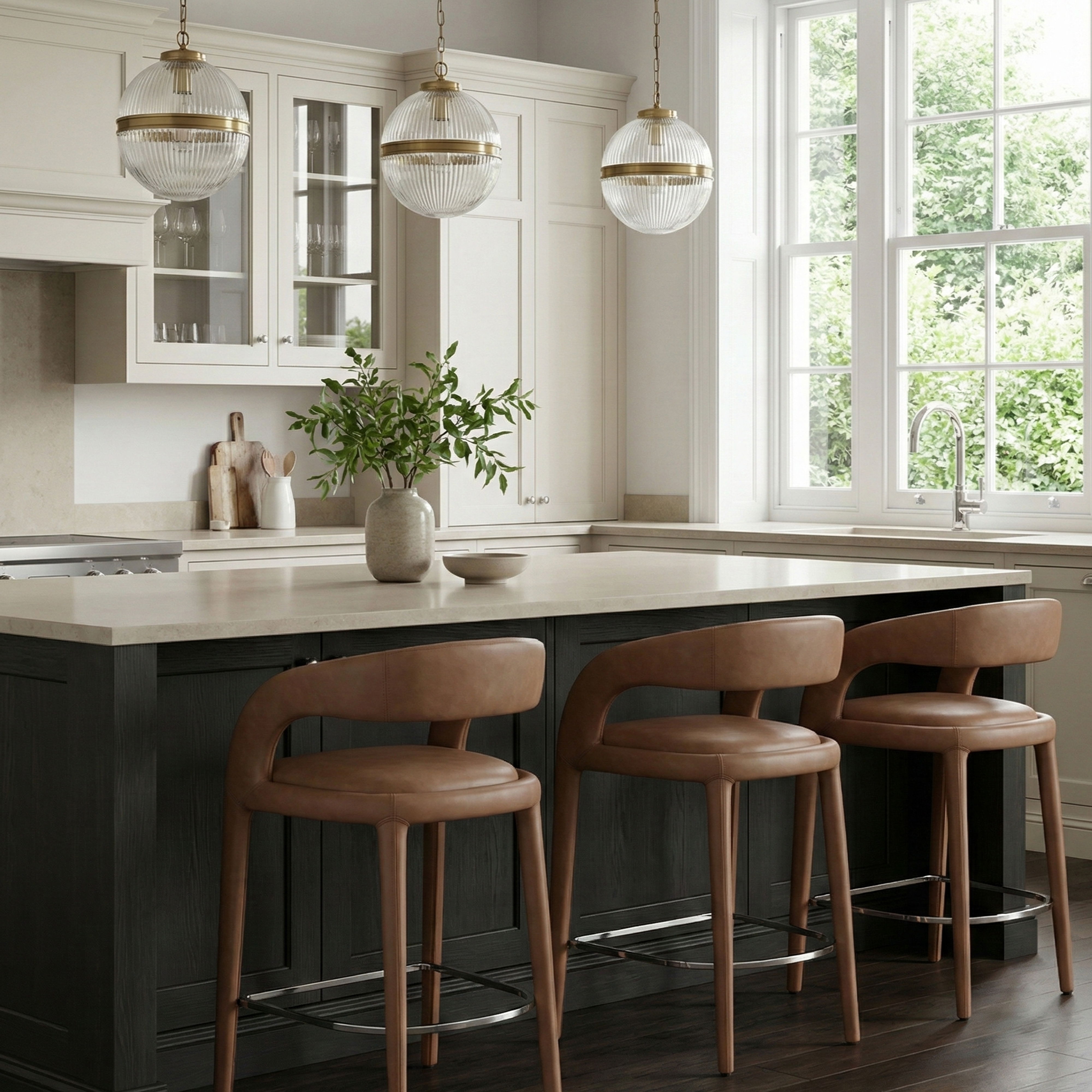 Sylvester - Stool - Brown