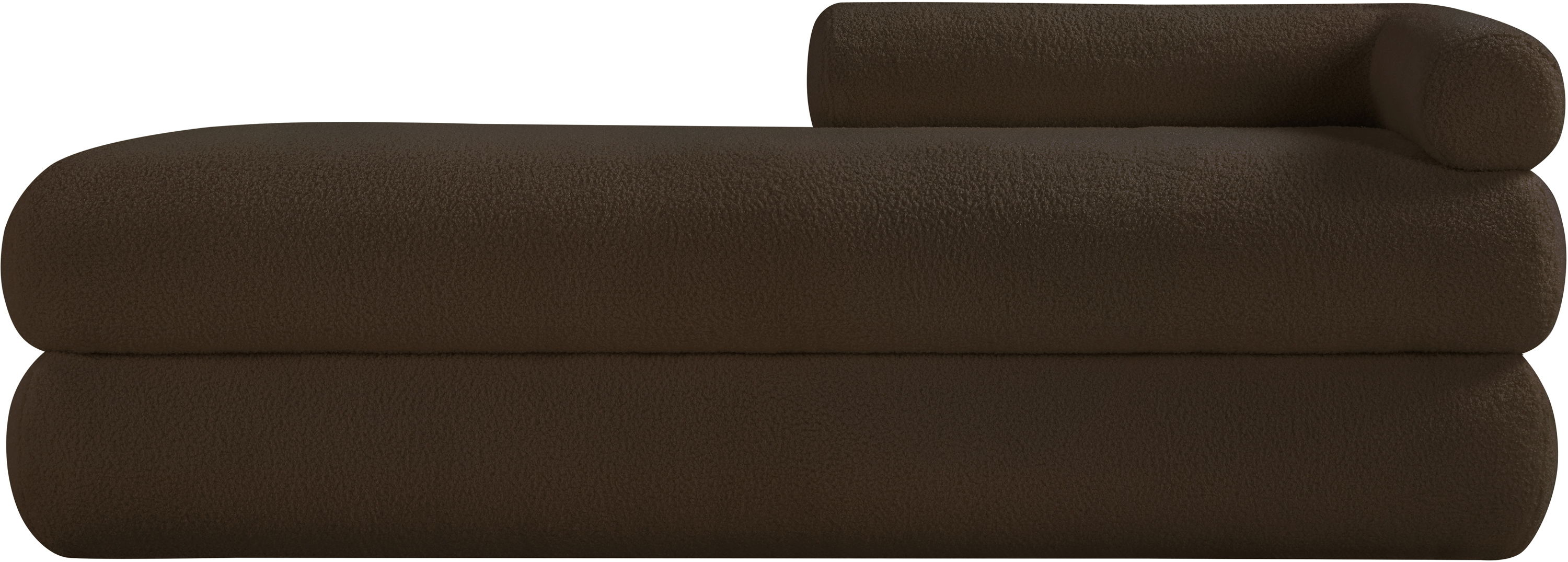 Kennedy - Teddy Fabric Bench - Brown