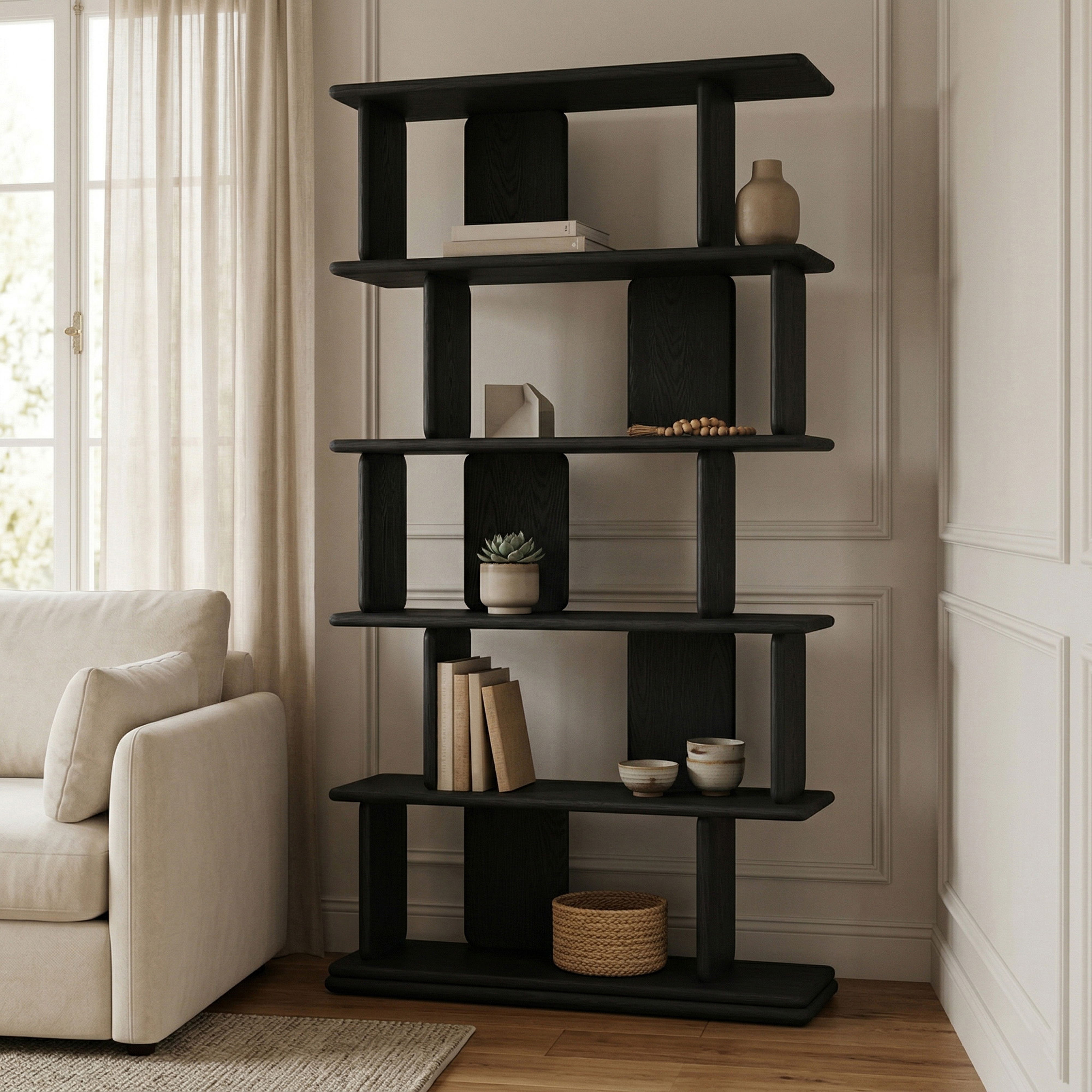 Nexa - Bookcase - Black