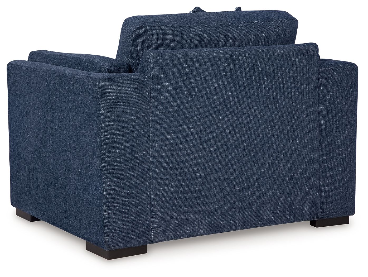 Ashley Furniture Evansley - 4 Pc. - Sofa, Loveseat, Chair And A Half, Ottoman - Navy - Image 5