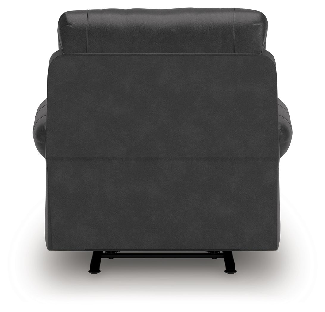 Ashley Furniture Chasemore - Swivel Glider Recliner - Granite - Image 7