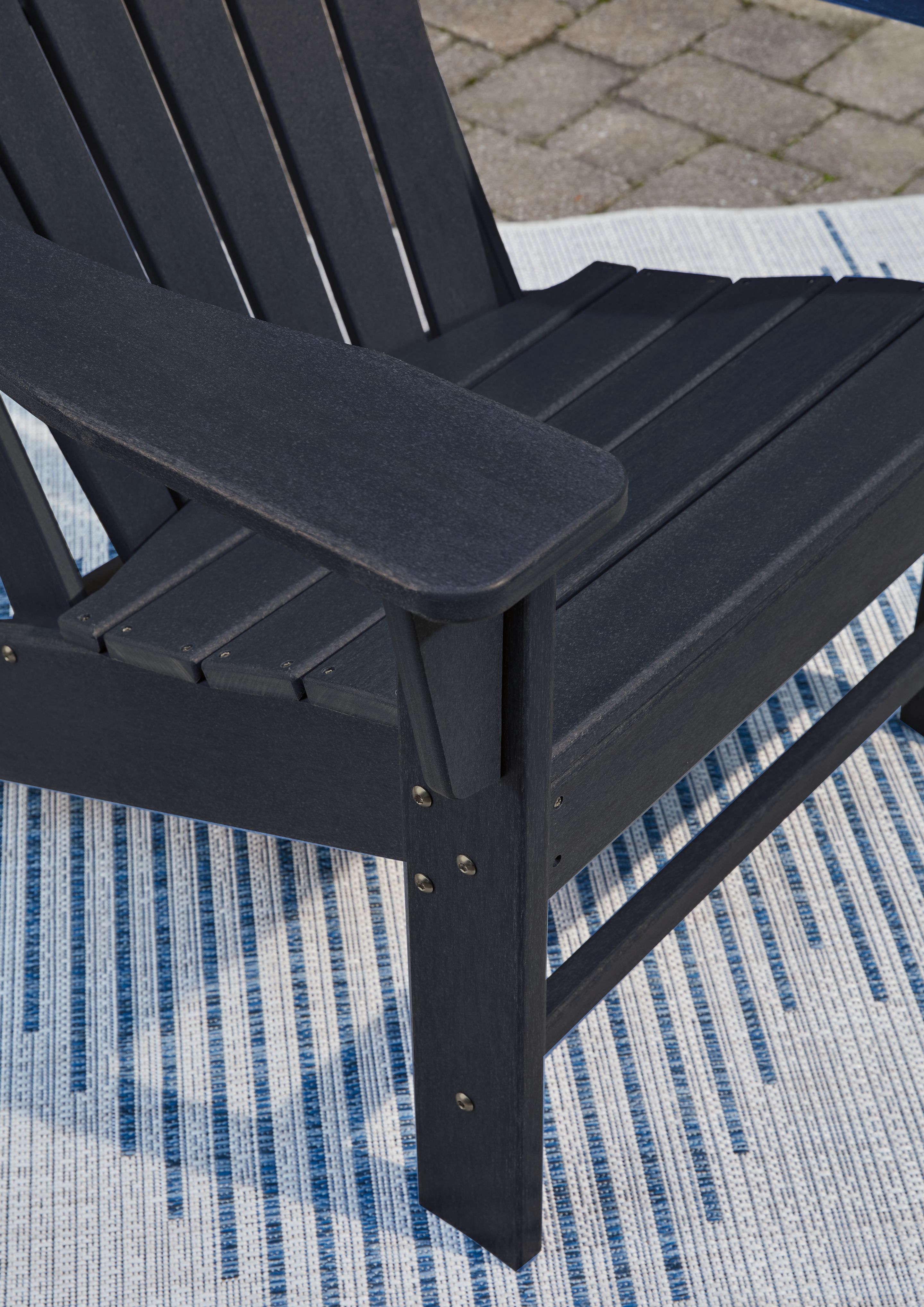 Ashley Furniture Sundown Treasure - Adirondack Chair - Black - Image 6