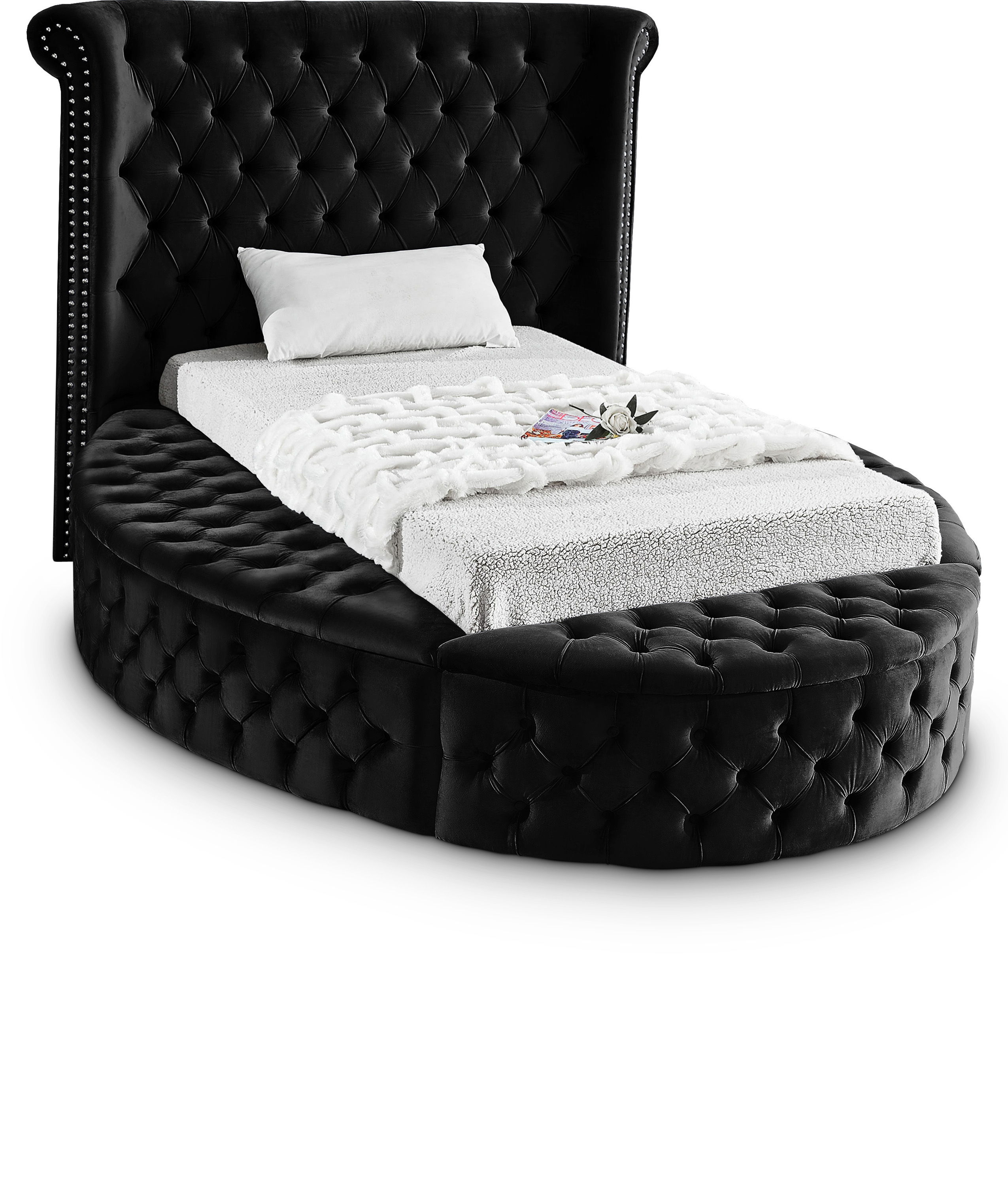 Luxus - Twin Bed - Black