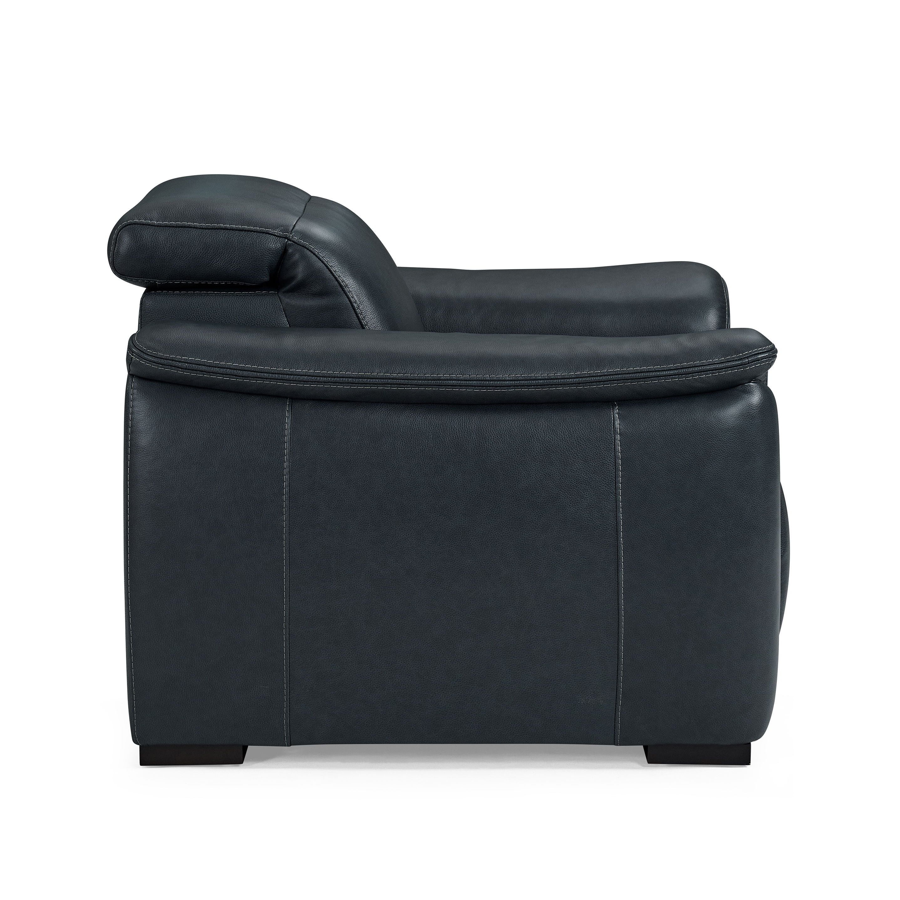 Camden - Power Recliner With Power Headrest - Black, black, view 3