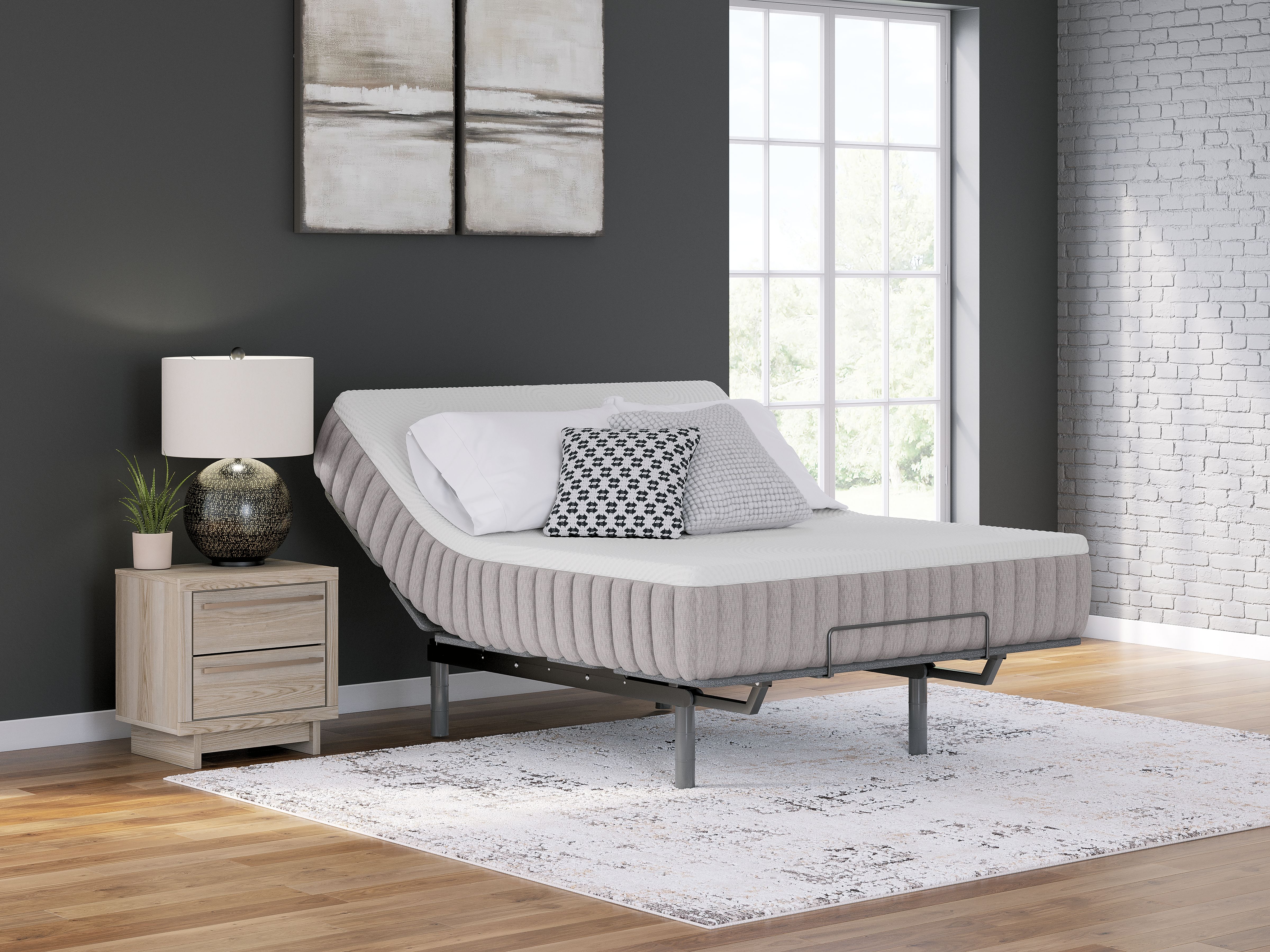 Ashley Furniture Terra Sleep Medium - King Mattress - White - Image 12