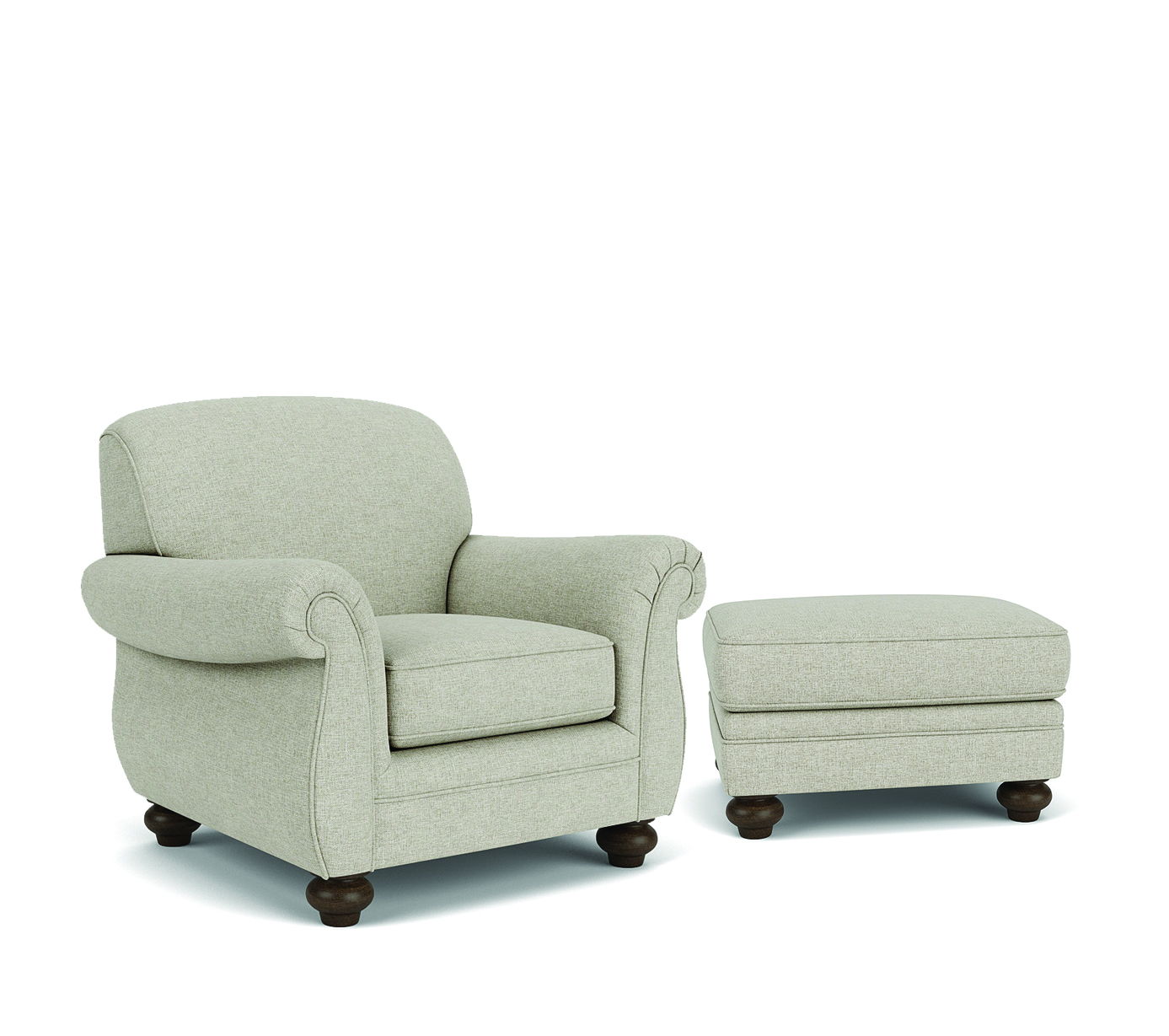 Winston - Fabric Chair, beige, view 4