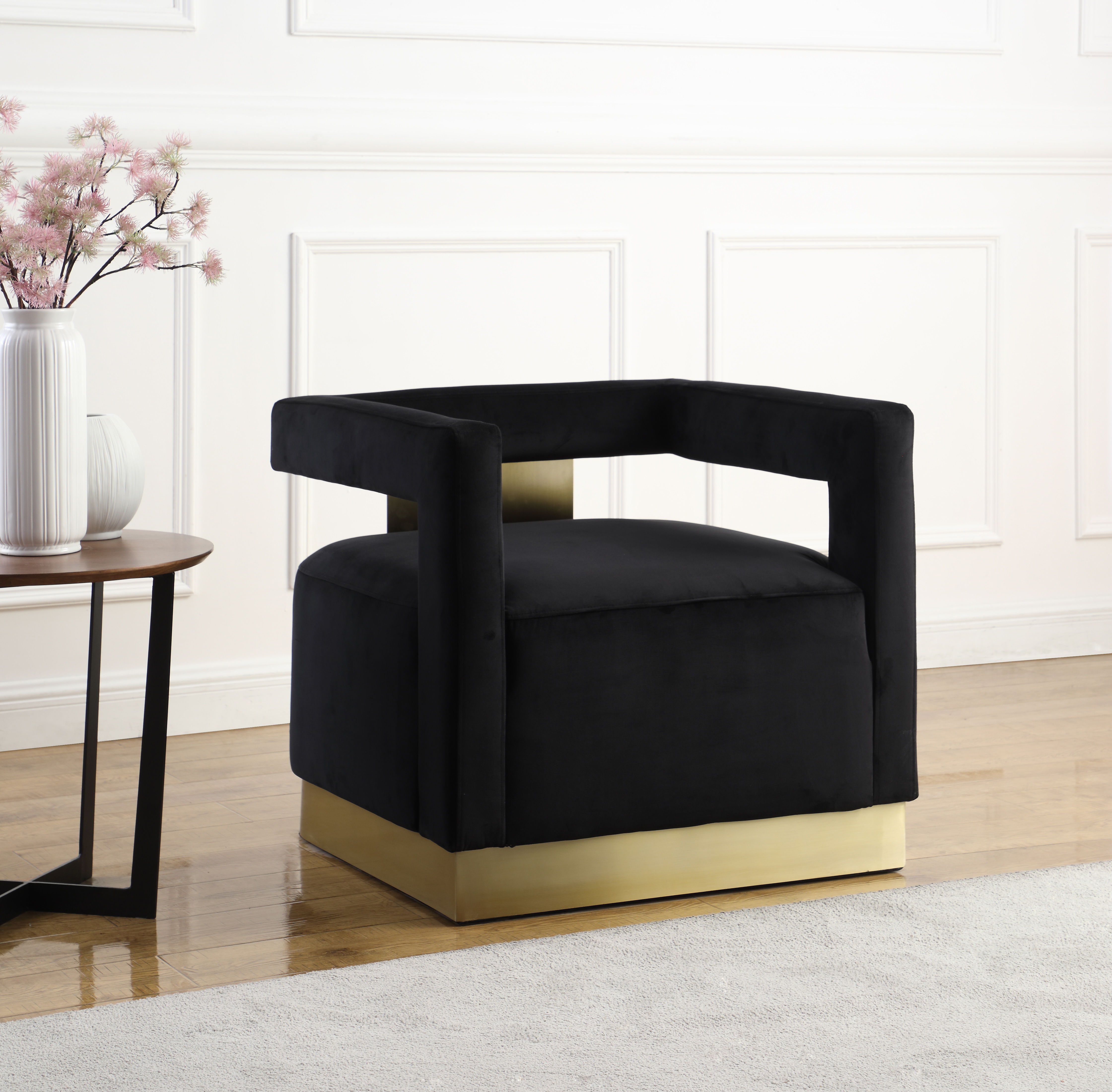 Armani - Accent Chair - Black