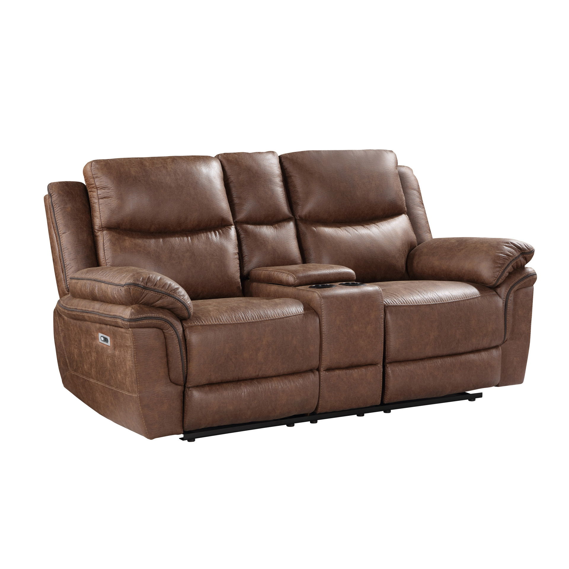 Console Loveseat With Power Footrest