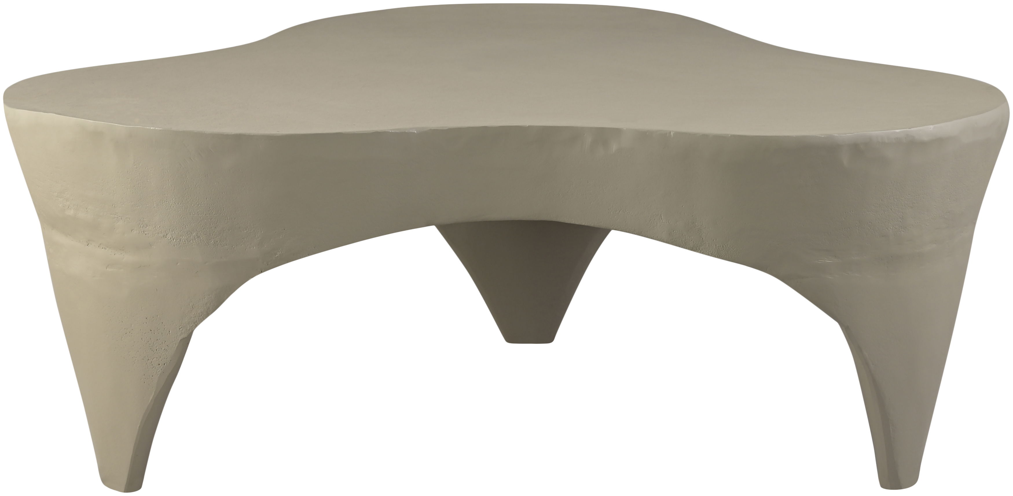 Bourges - Aluminum Coffee Table - Taupe