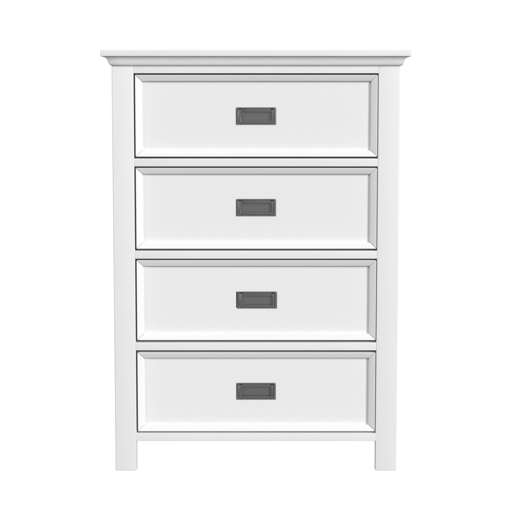 Hampton Kids - 4-Drawer Chest - White