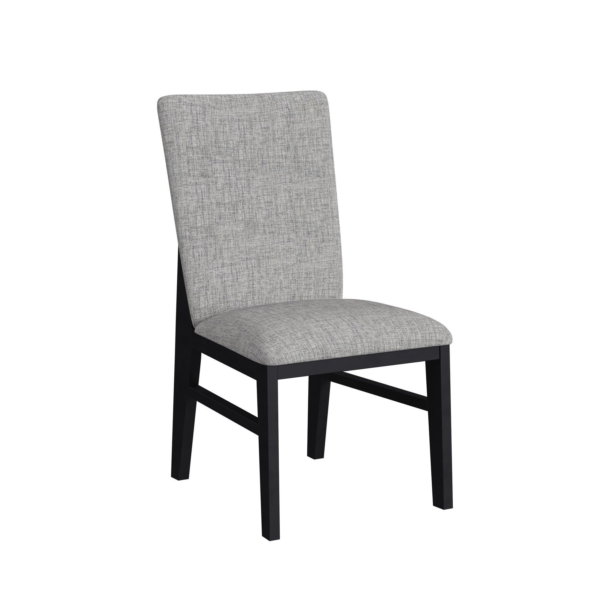 Marlene - 7 Piece Standard Height Dining Set (Table And Six Chairs) - White / Black