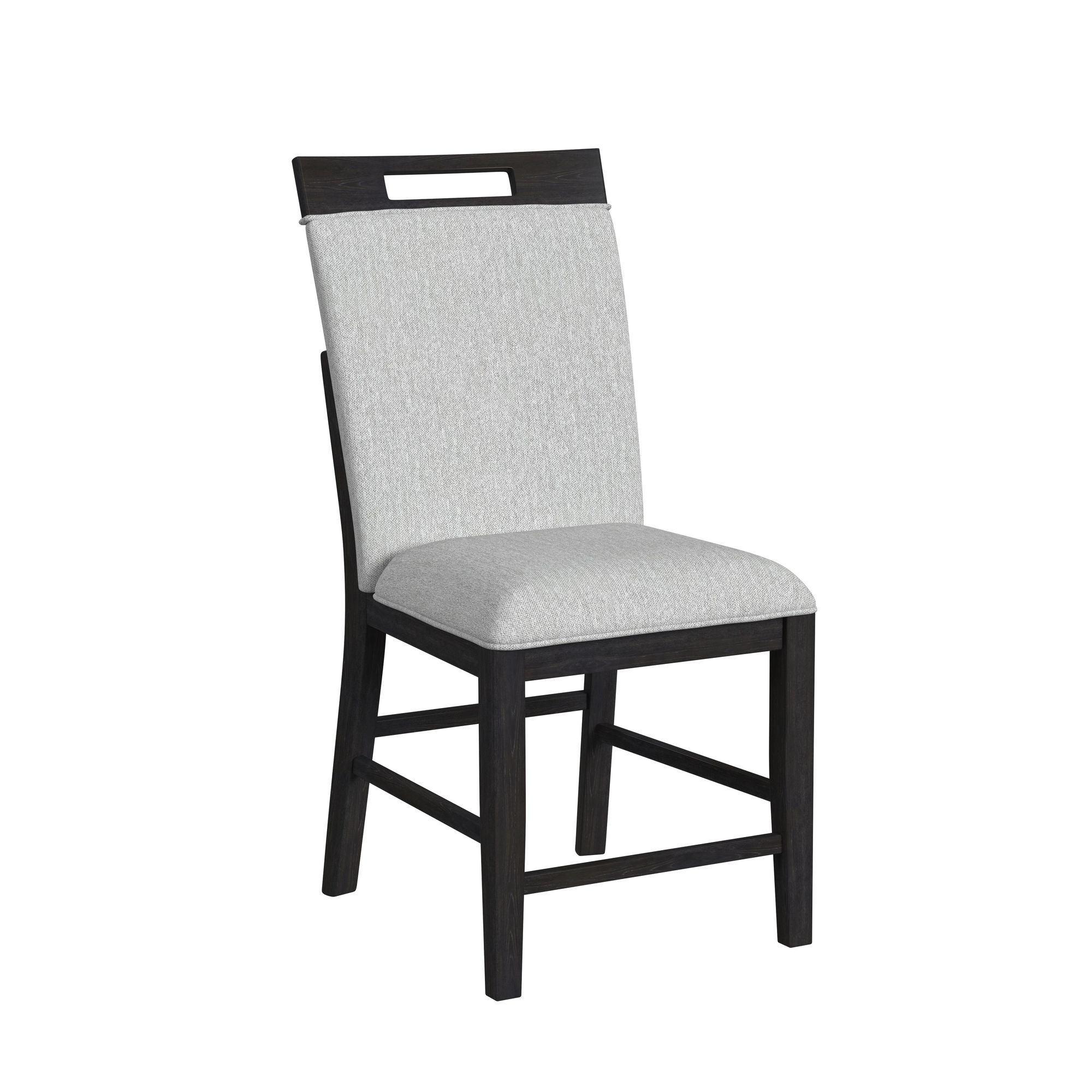 Transcend - 6 Piece Counter Height Dining Set (Table, Four Chairs & Bench) - Charcoal