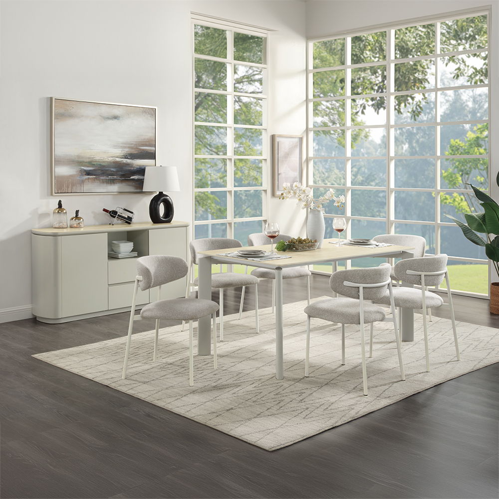 Ingram - Server - Ceramic Top & Light Gray, light gray, view 4