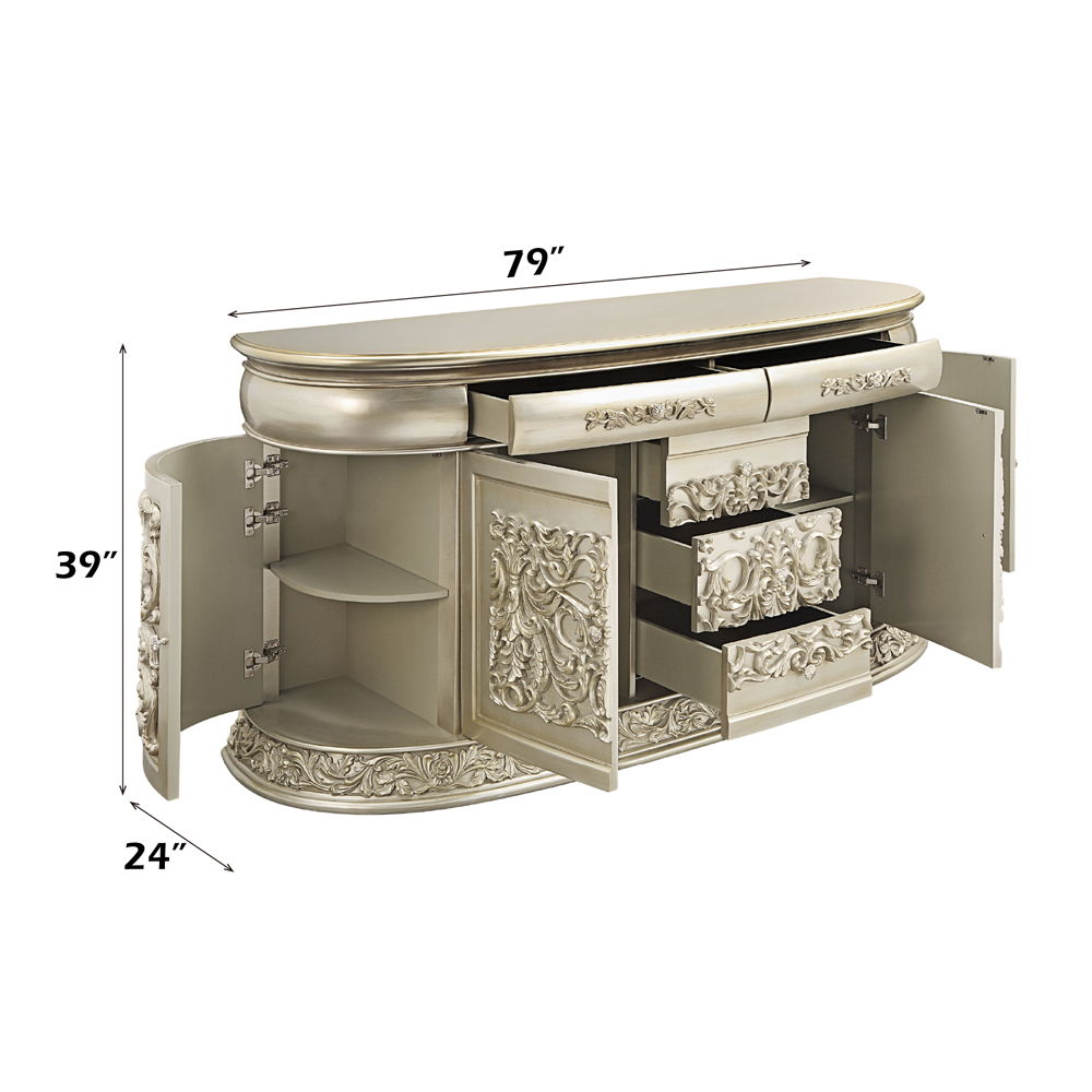 Sorina - Dresser - Antique Gold, beige, view 7