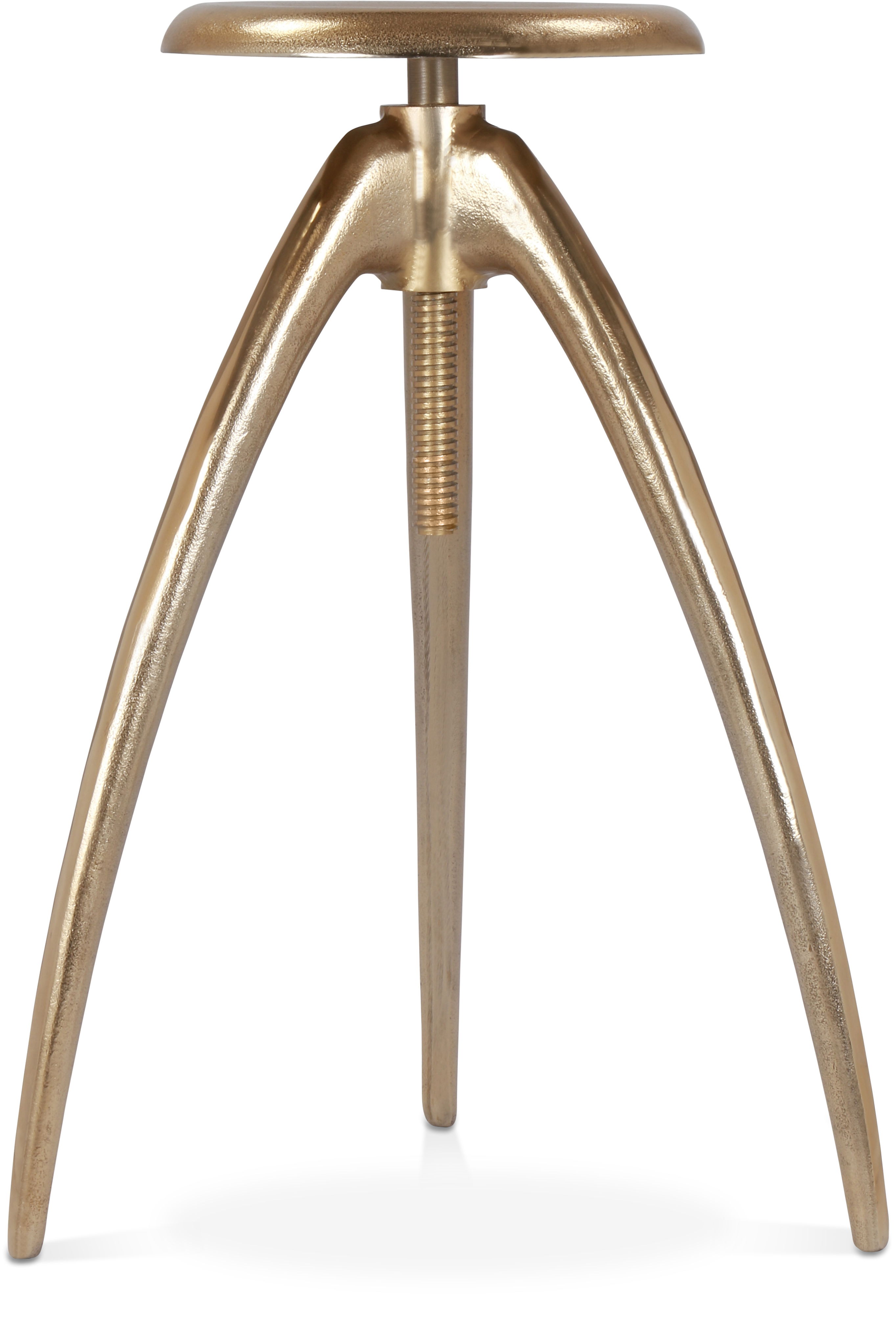 Clara - Counter Stool - Gold