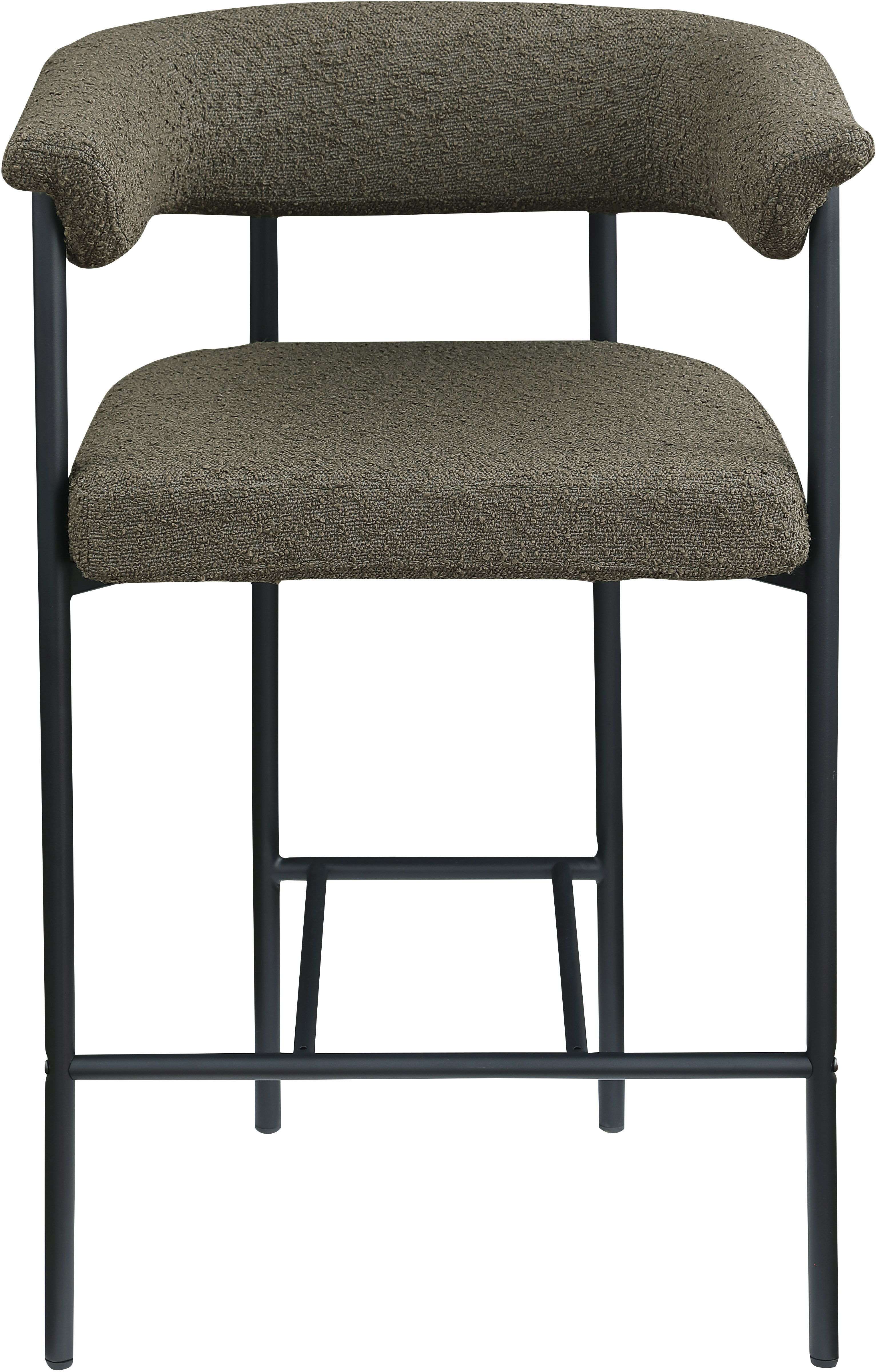 Malin - Boucle Counter Stool (Set of 2) - Olive