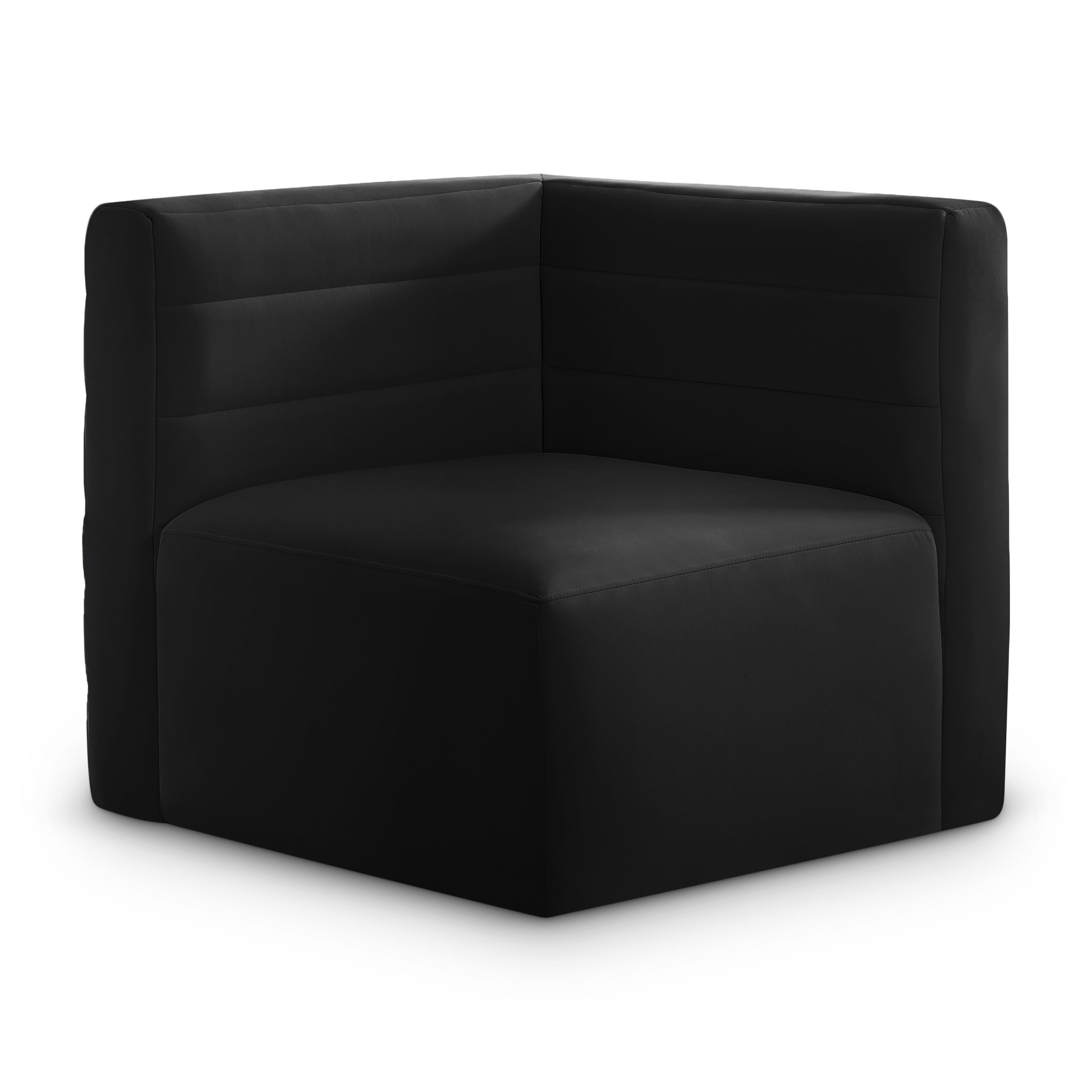 Quincy - Modular Corner Chair - Black
