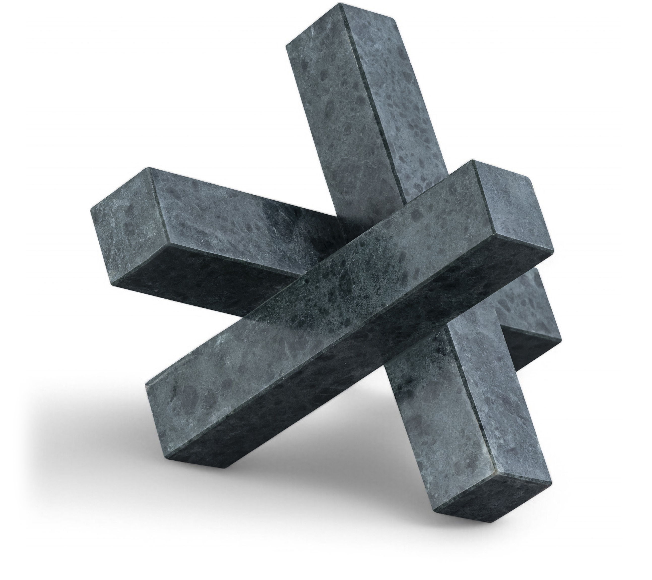 Stix - Marble Decorative Object - Green