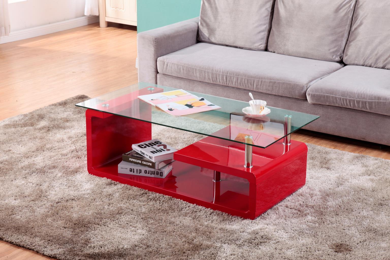 T306 - Coffee Table - Red