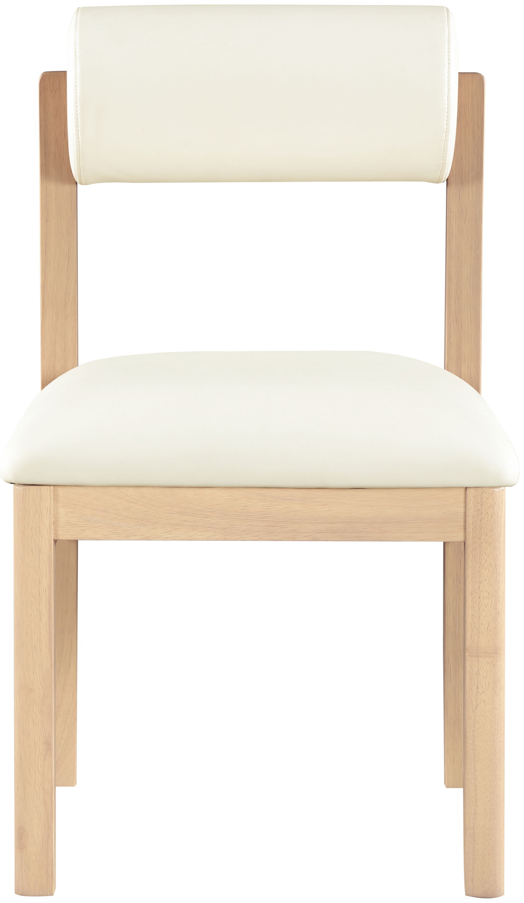 Roundhill - Upholstered Dining Chair (Set of 2) - Cream