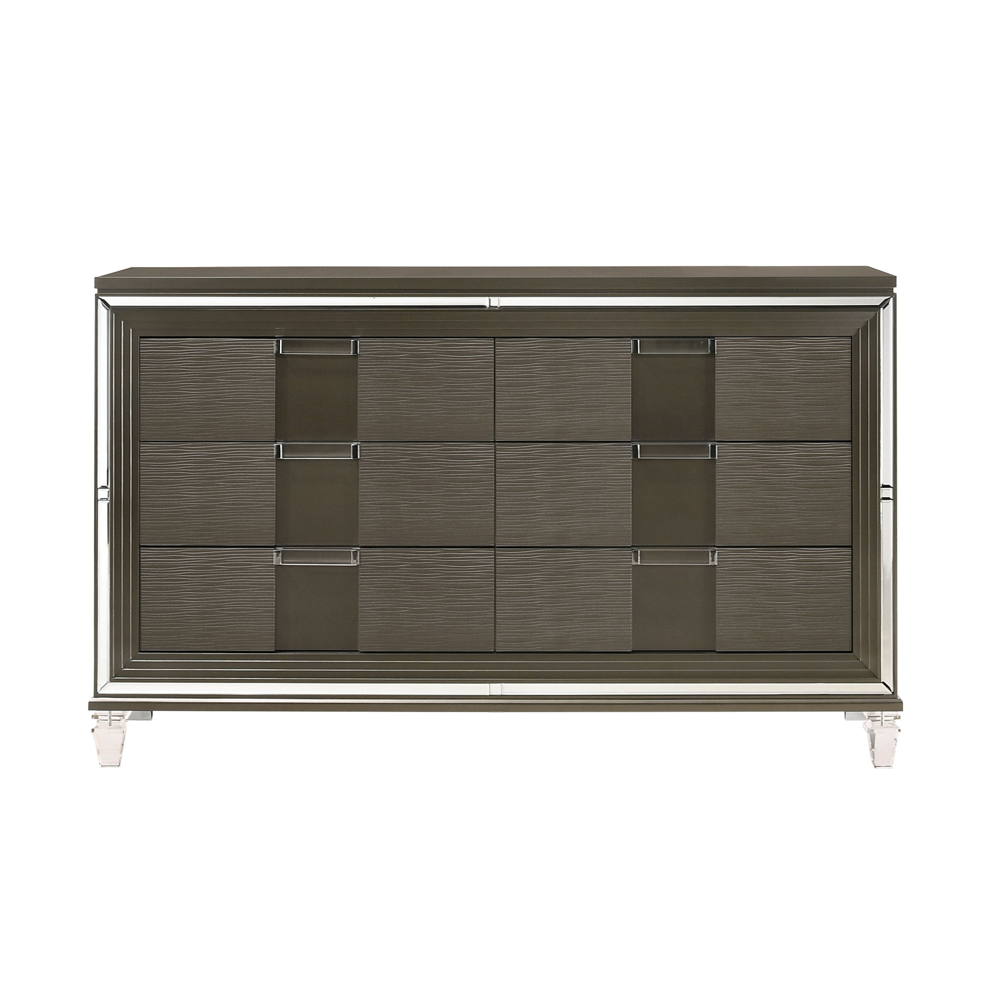 Twenty Nine - 6-Drawer Dresser - Dark Brown