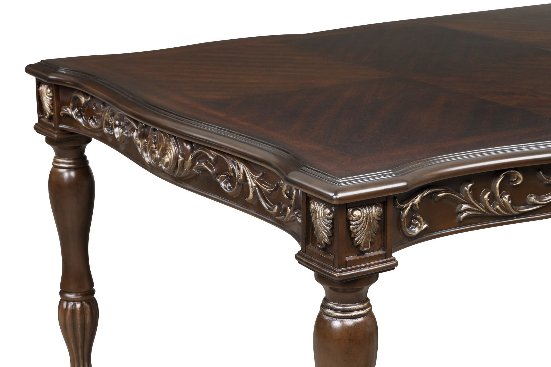 Maximus - Dining Table - Madeira, dark brown, view 4