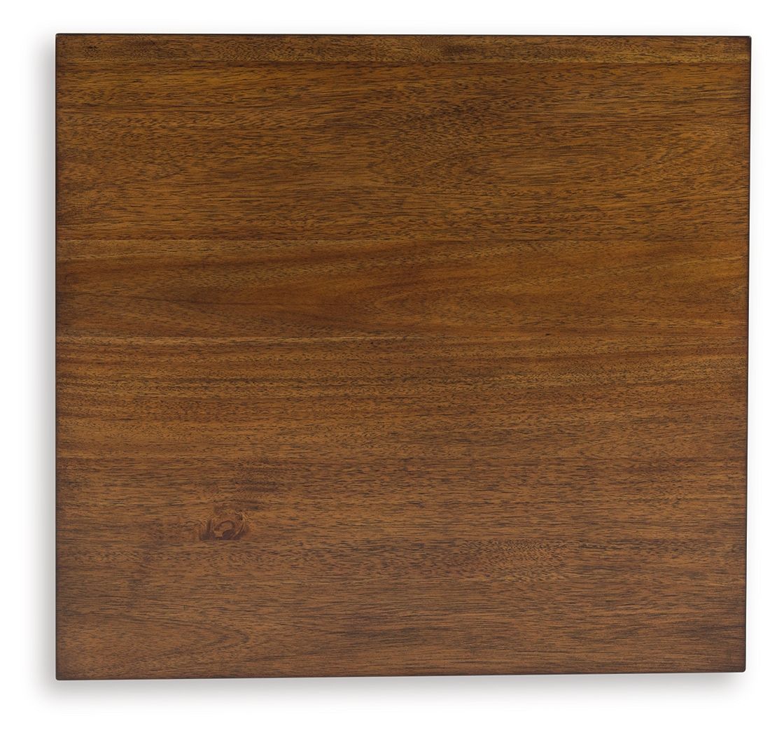 Ashley Furniture Sturlayne - Rectangular End Table - Brown - Image 5
