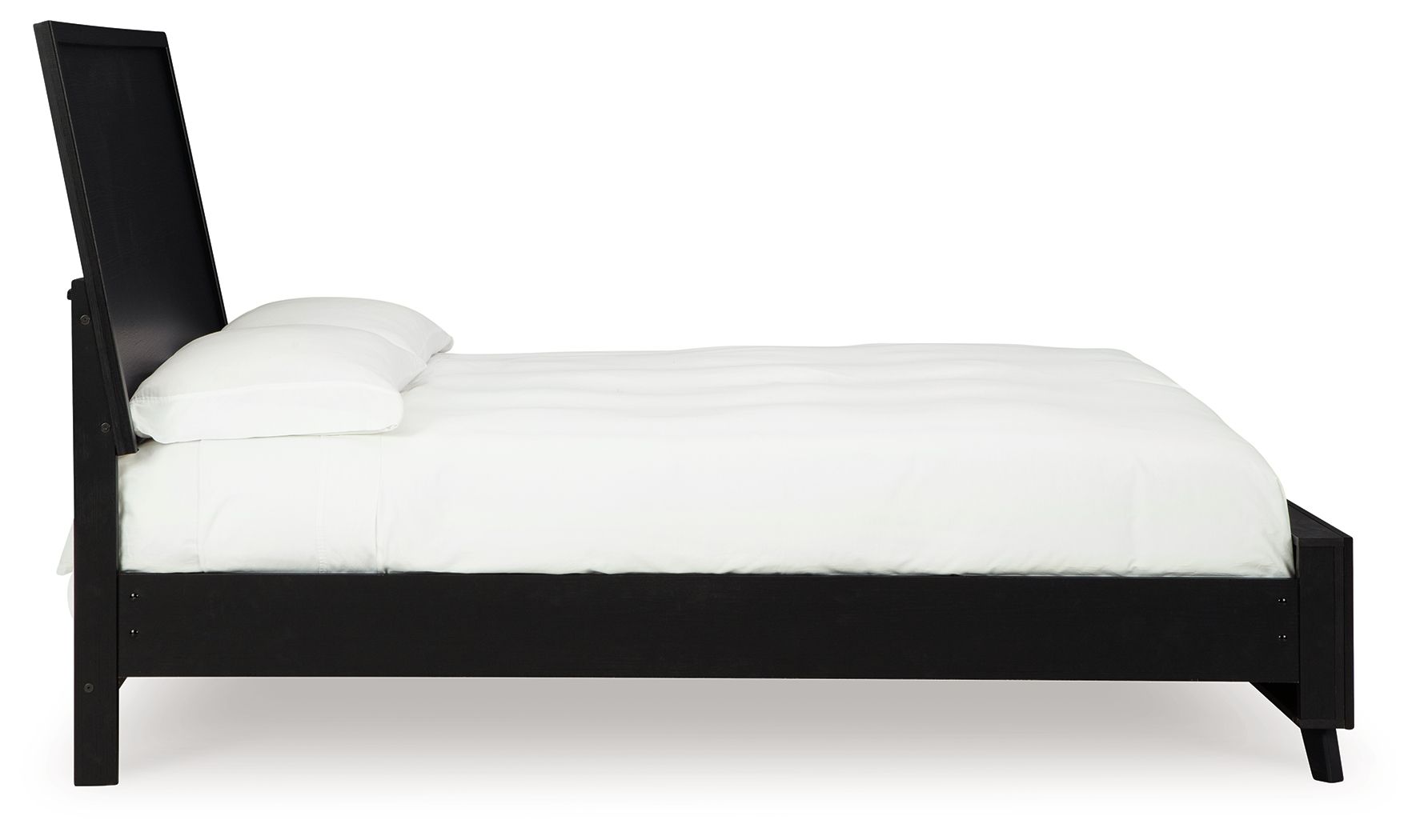 Ashley Furniture Danziar - 6 Pc. - Dresser, Mirror, King Panel Bed - Black - Image 9
