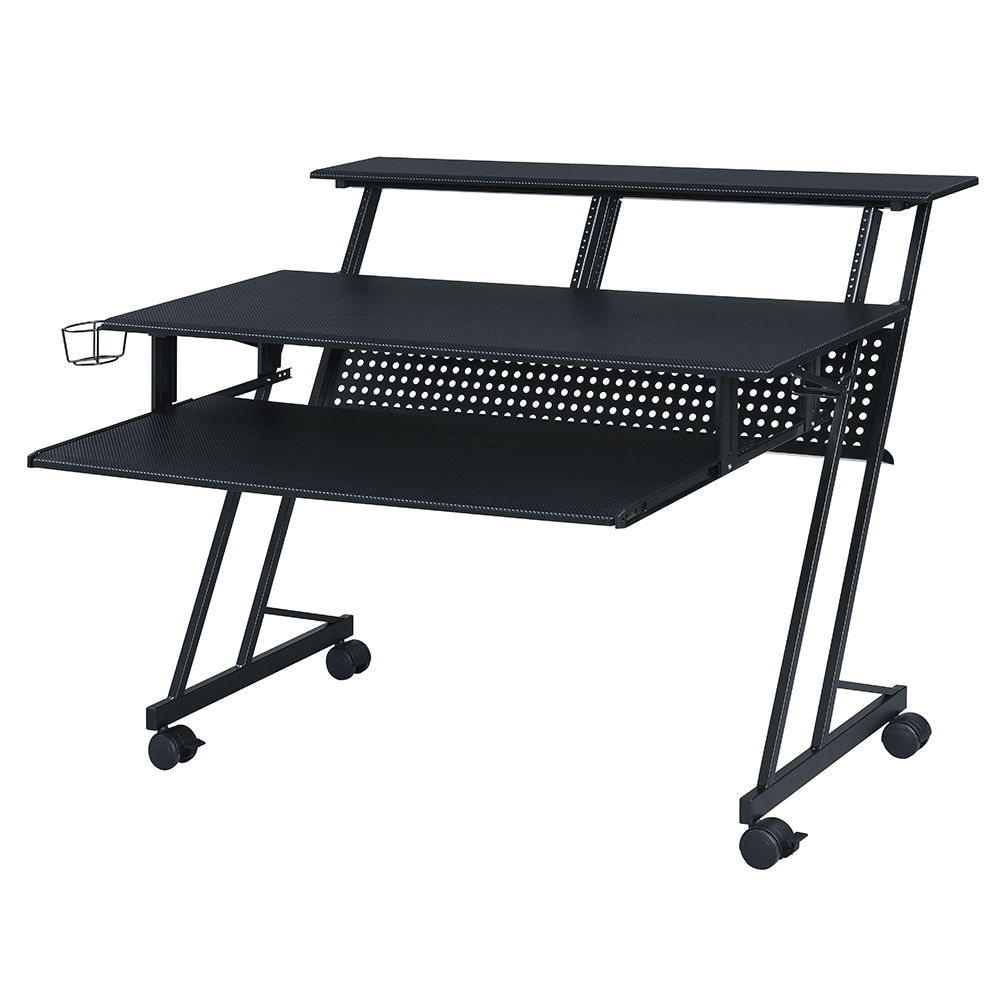 Suitor - Music Recording Studio Desk - Black, black, view 4