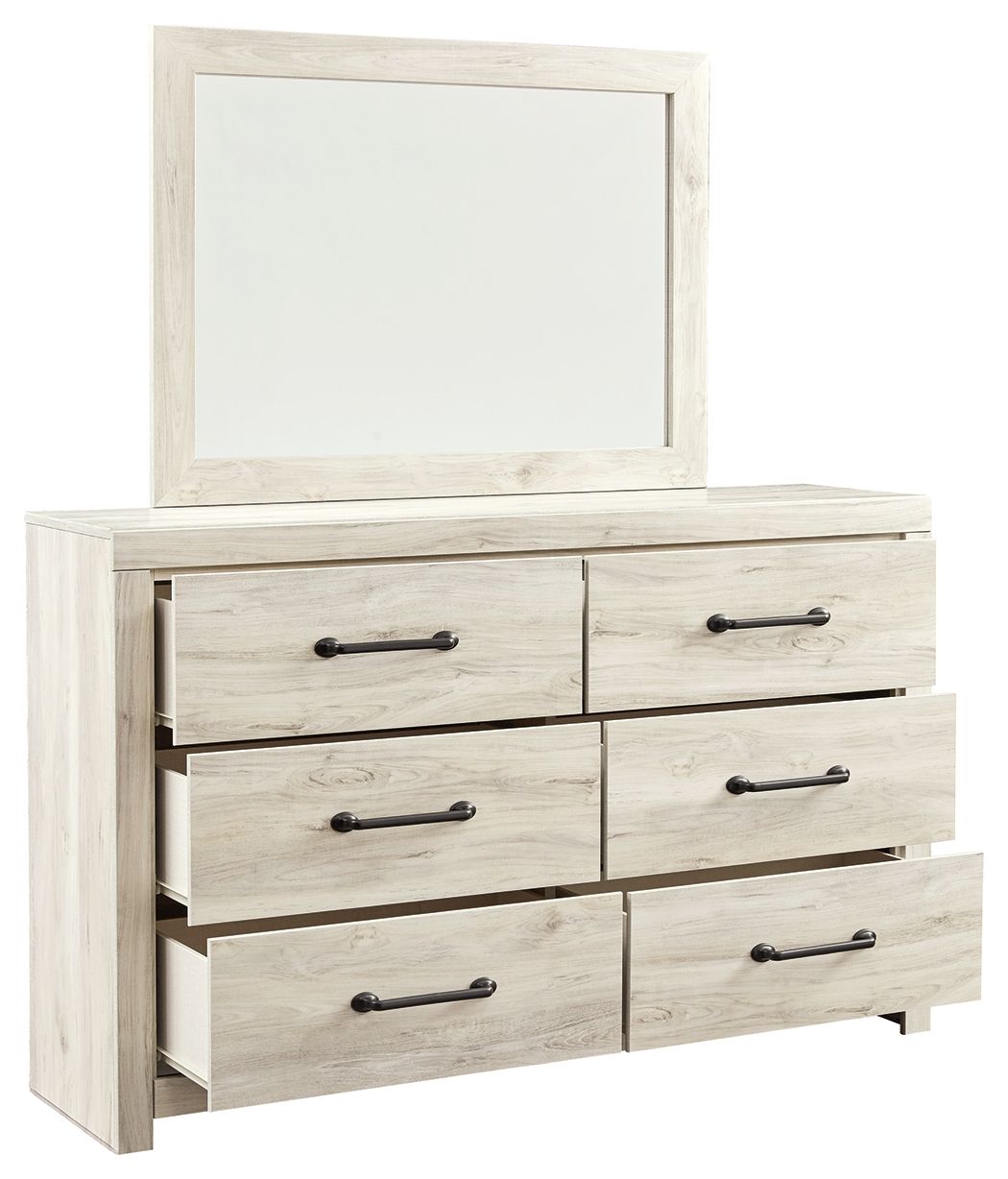 Ashley Furniture Cambeck - Dresser, Mirror - Whitewash - Image 6