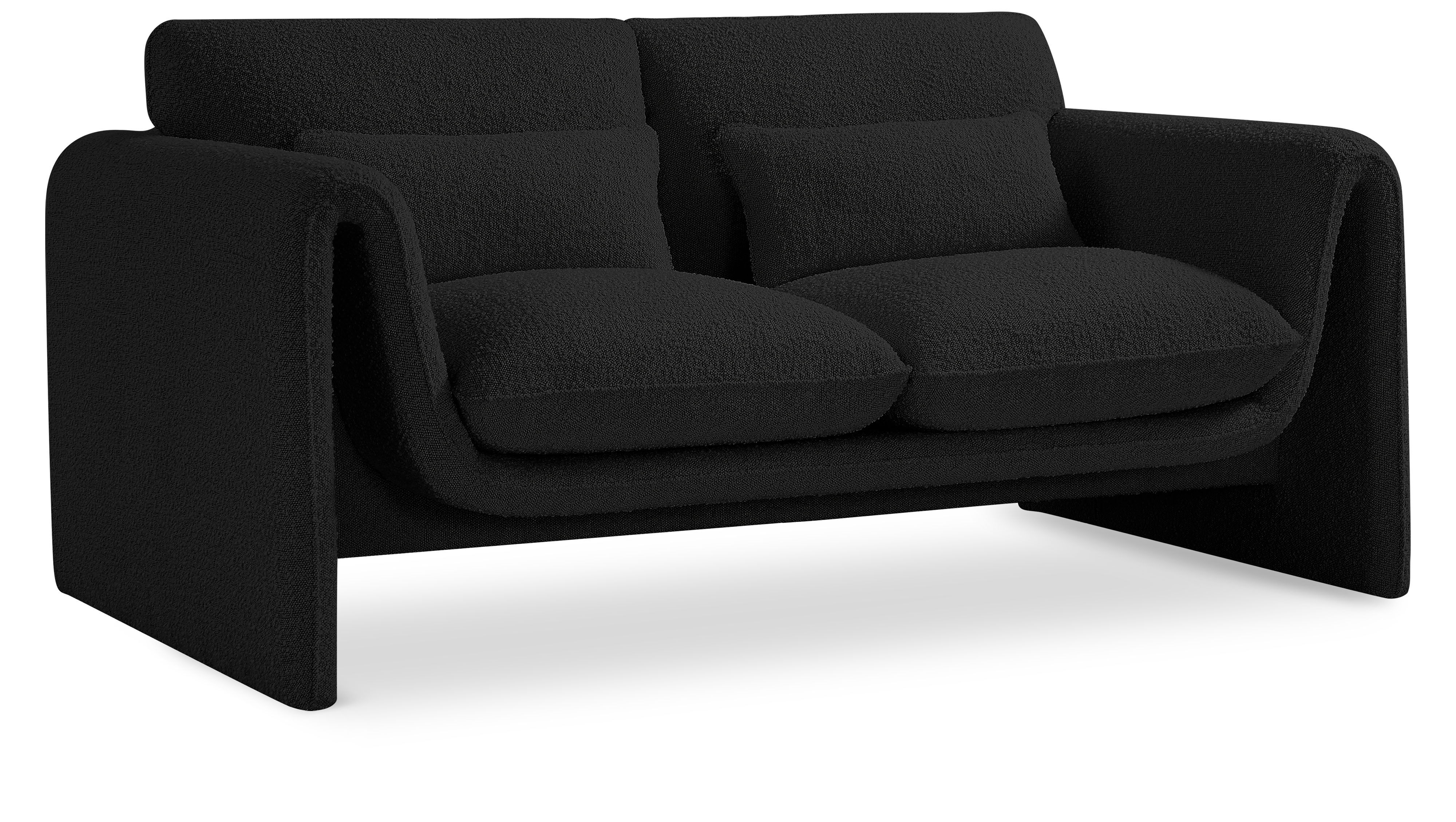 Stylus - Loveseat - Black