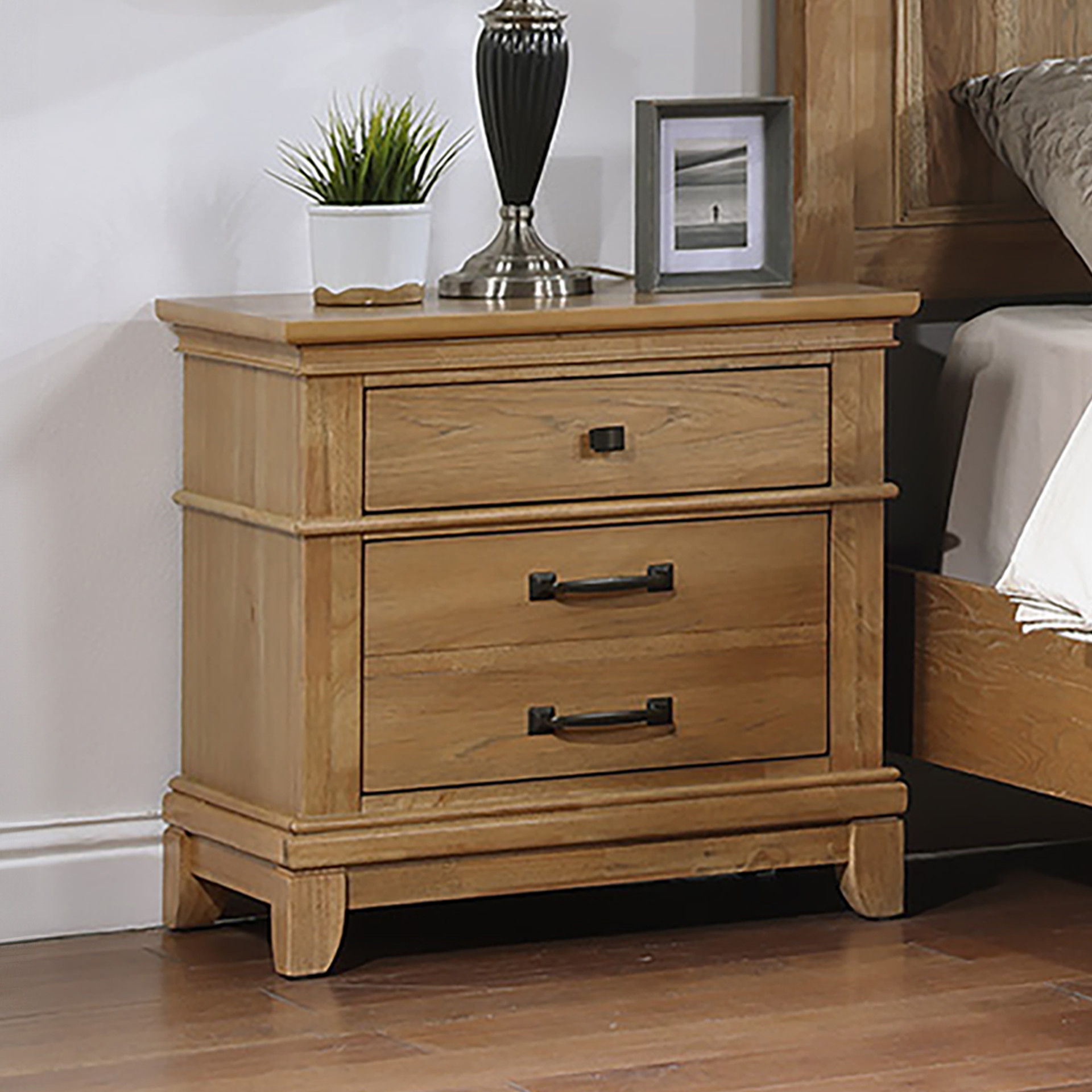 Sunstone - Nightstand - Honey, light brown