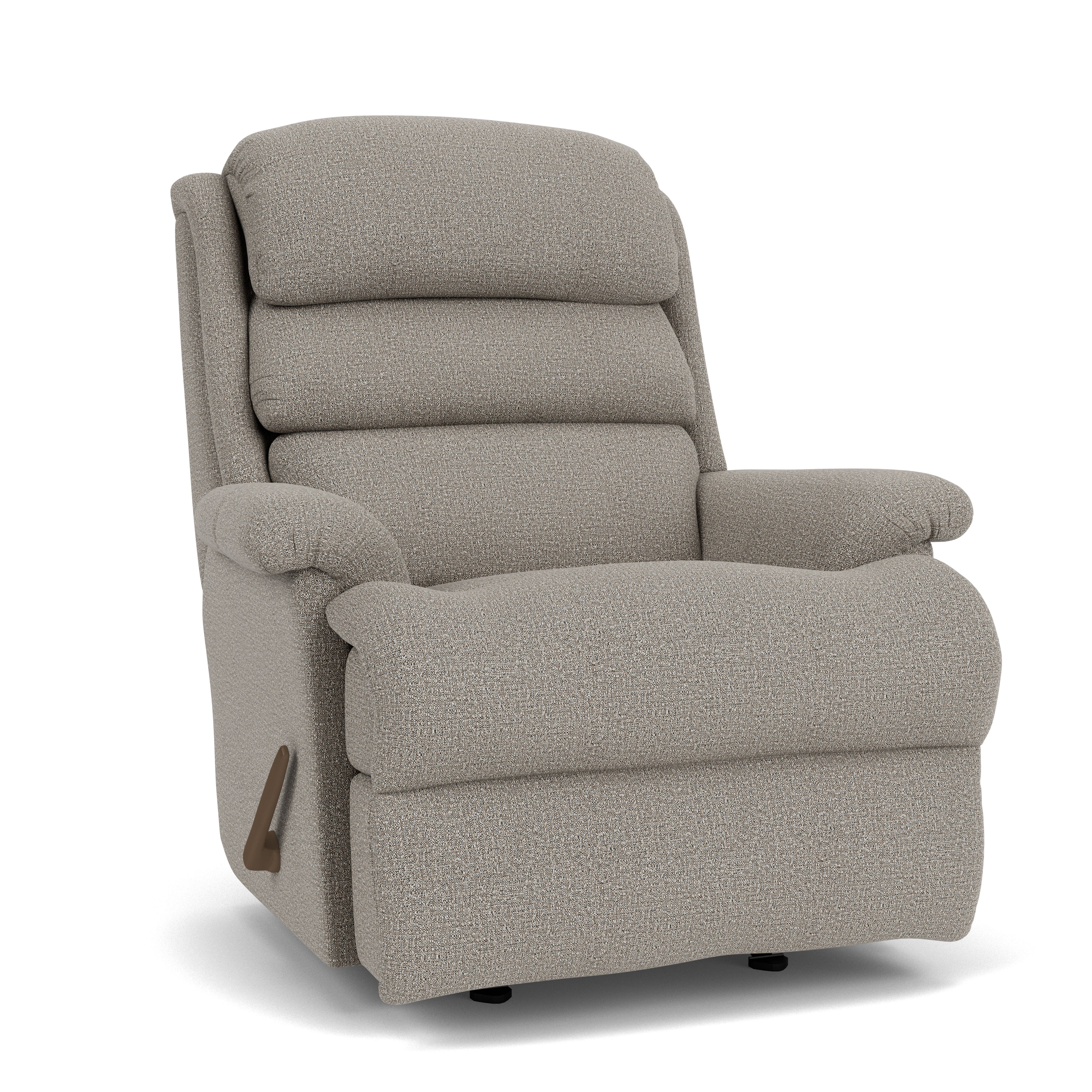 Yukon - Transitional Fabric Recliner, gray