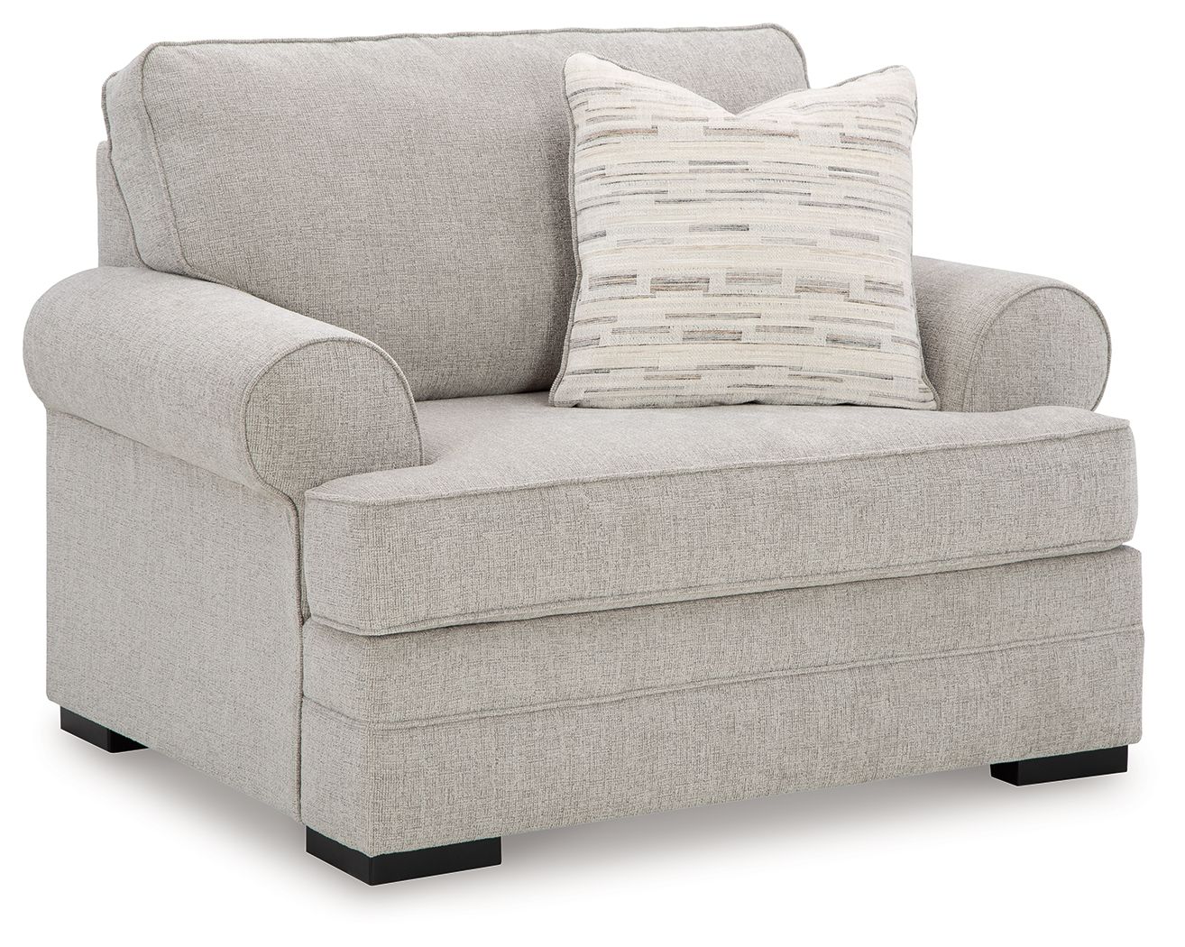 Ashley Furniture Eastonbridge - 3 Pc. - Sofa Chaise, Chair And A Half, Ottoman - Shadow - Image 7