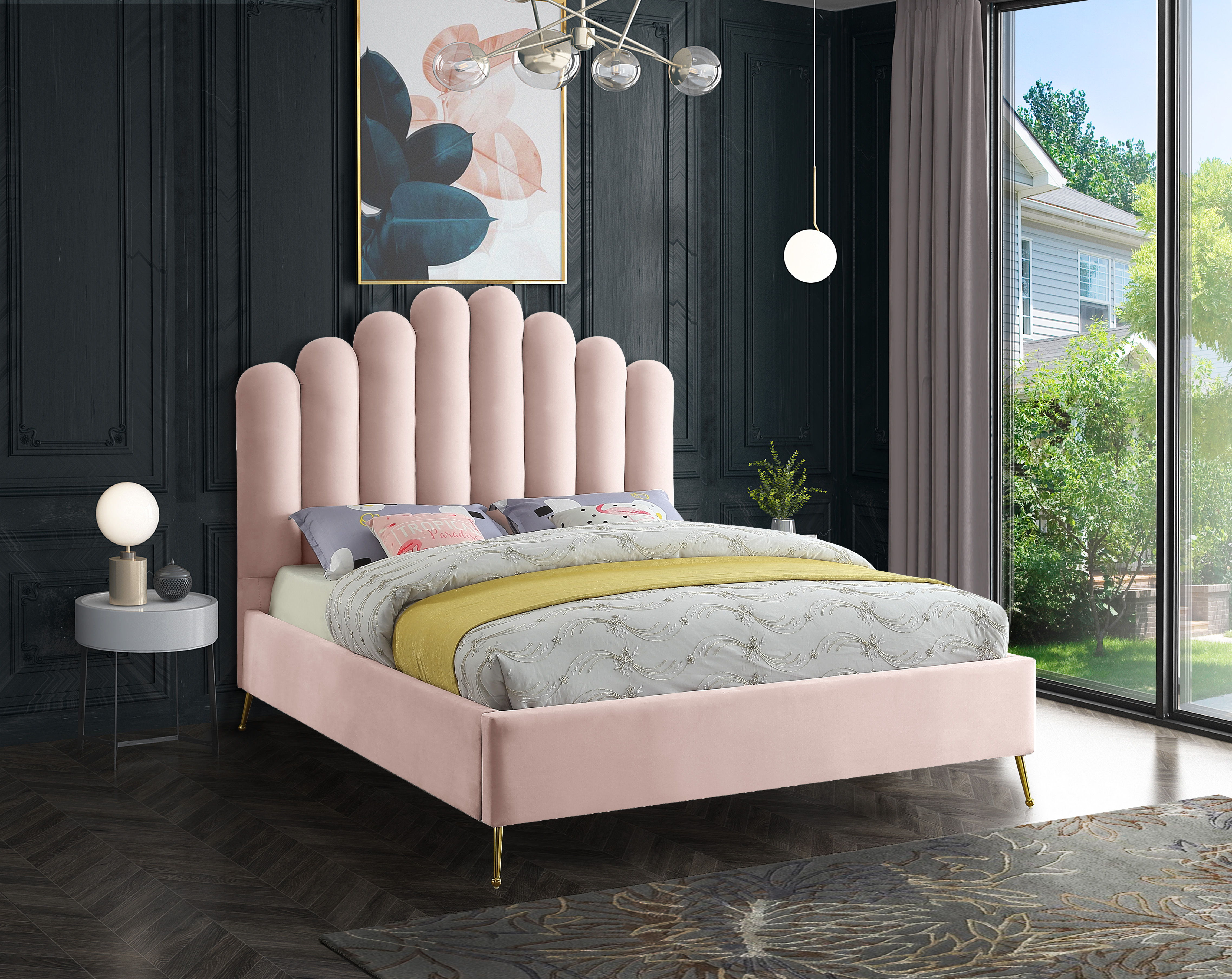 Lily - Queen Bed - Pink
