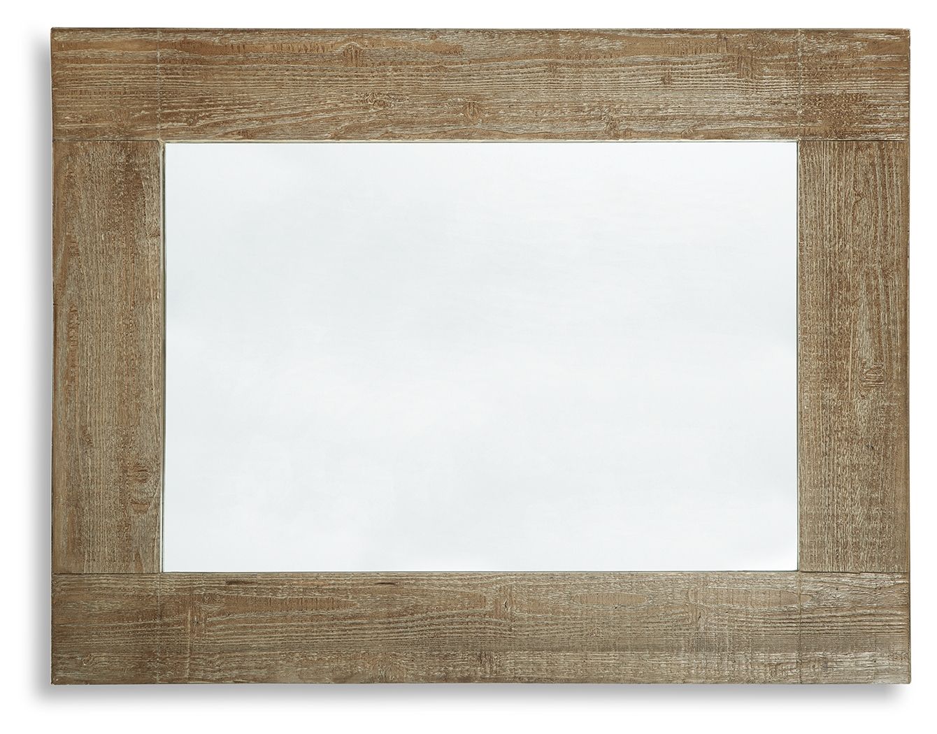 Waltleigh - Accent Mirror - Distressed Brown, dark brown, view 4