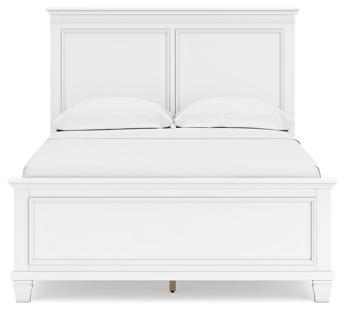 Ashley Furniture Fortman - Full Panel Bed - White - Image 4