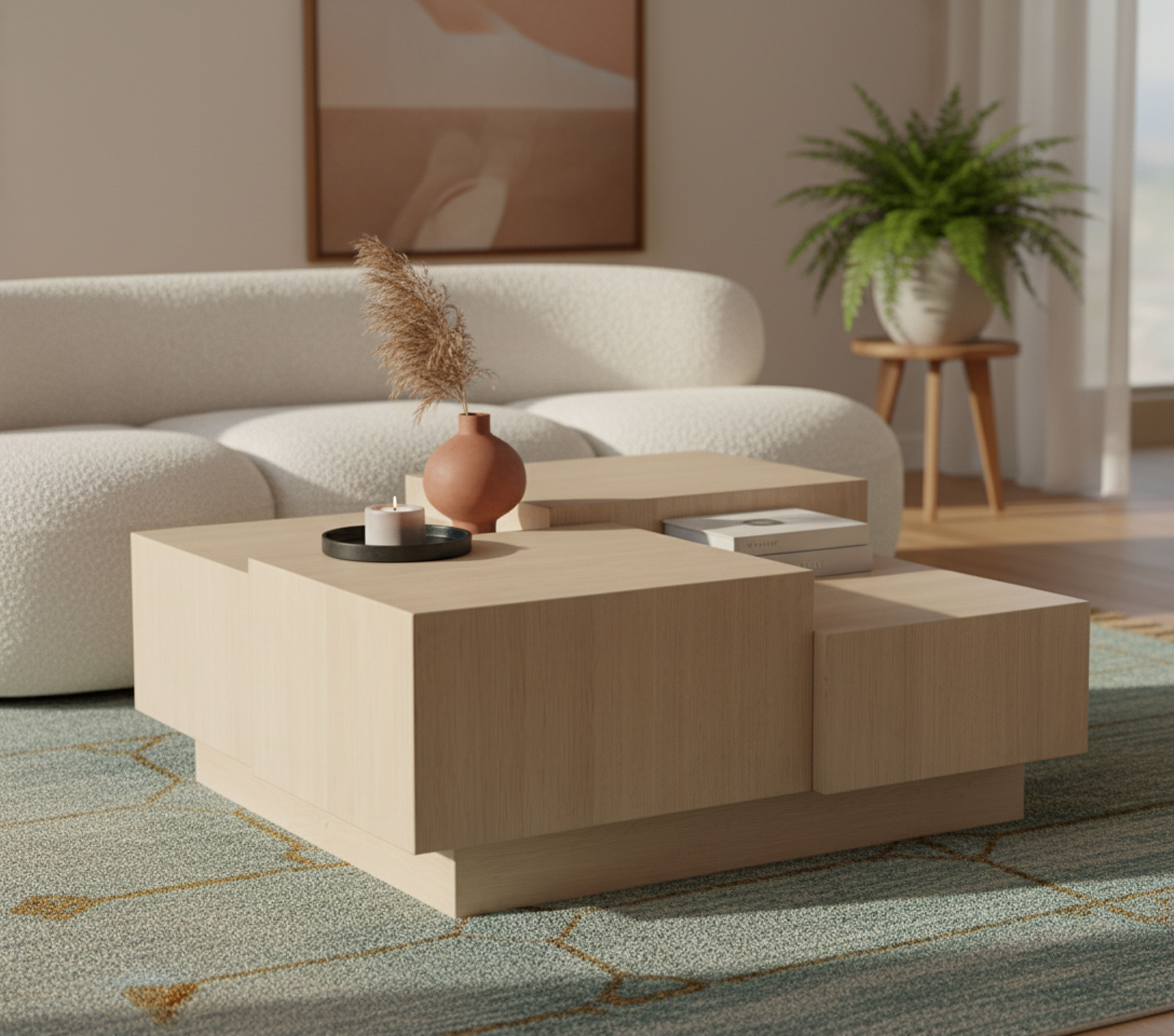 Mateo - Coffee Table - Natural