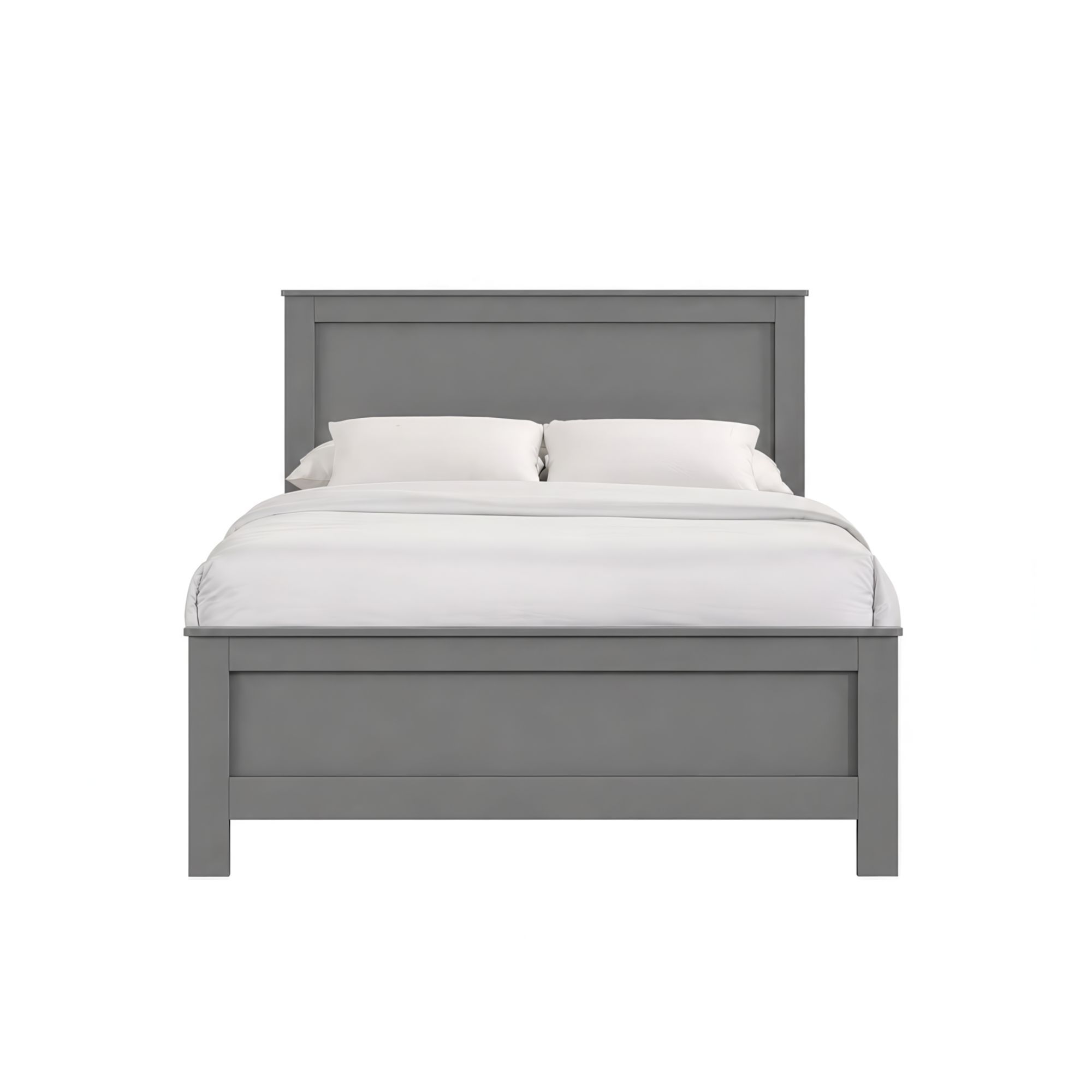 Sami - Youth Full Panel Bed - Gray