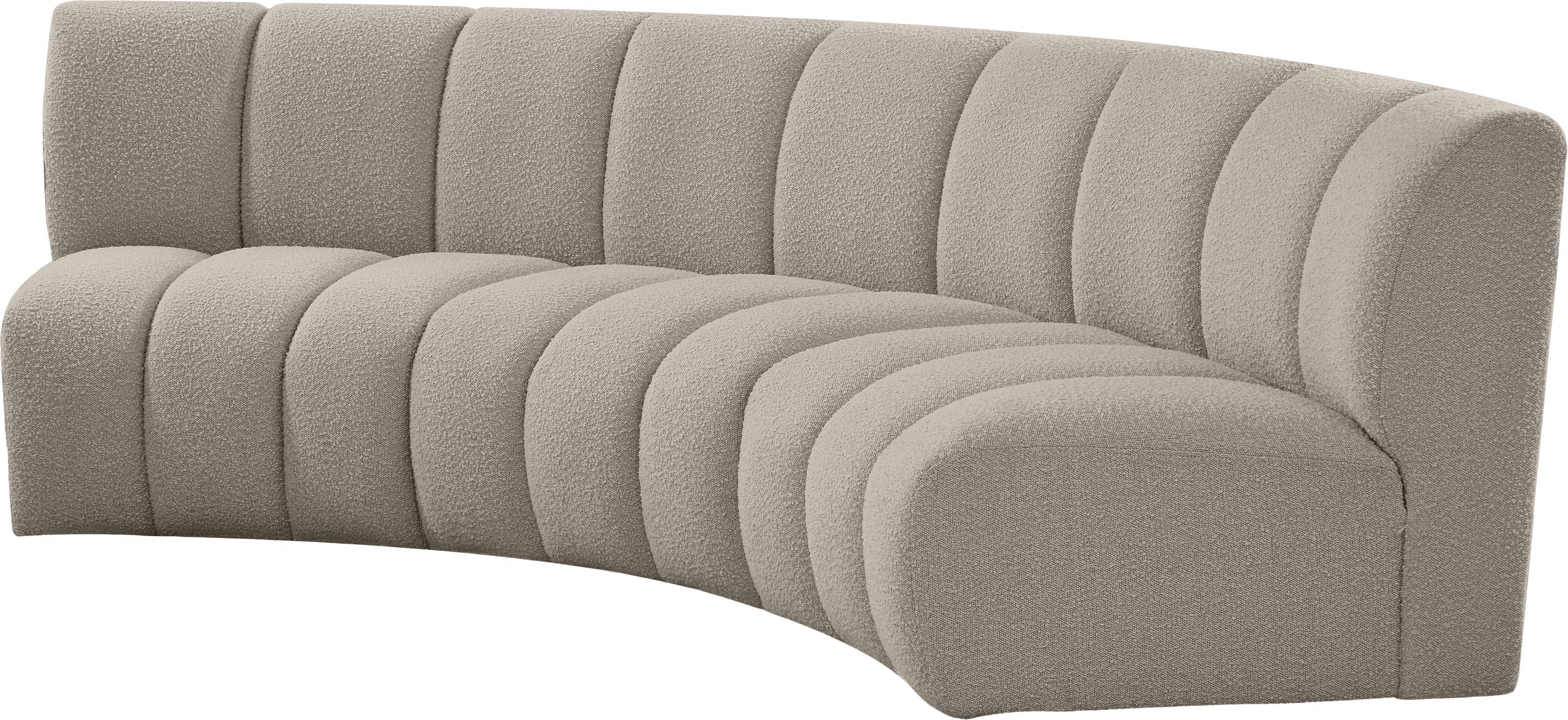 Infinity - 3 Piece Modular Sectional - Light Brown