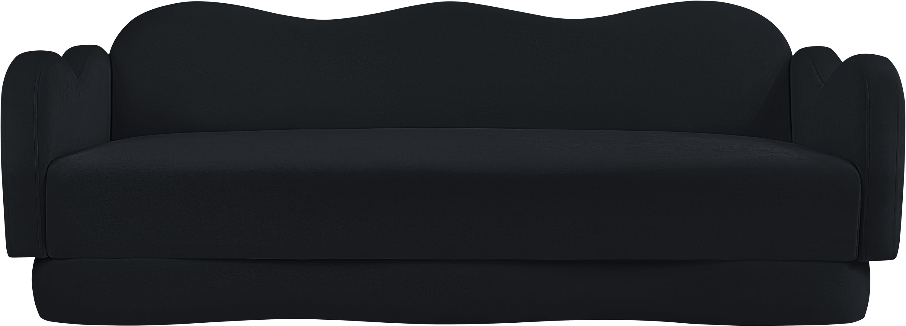 Bloom - Velvet Sofa - Black