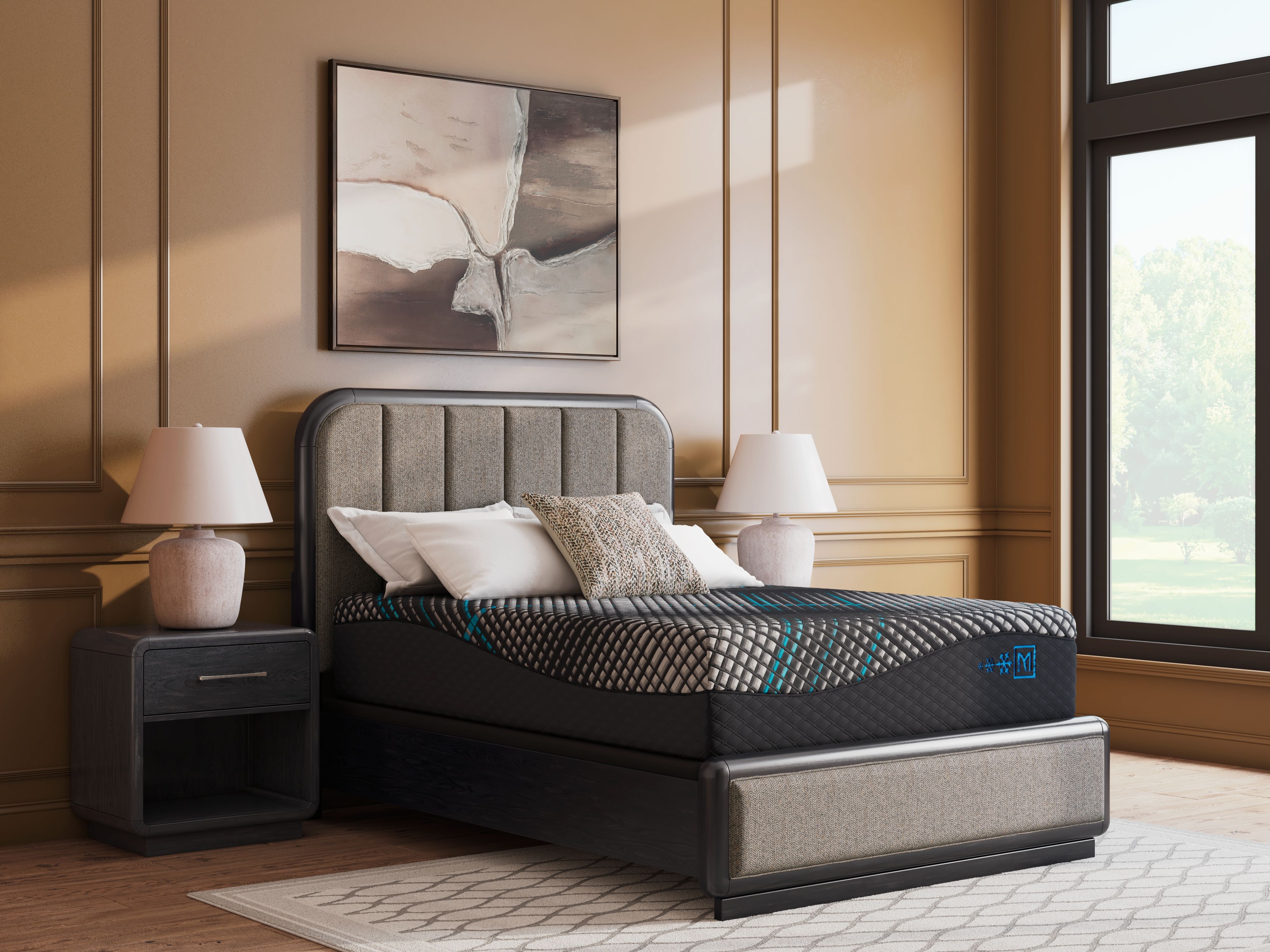 Millennium 2.0 Hybrid 16 Inch - Twin XL Mattress - Black