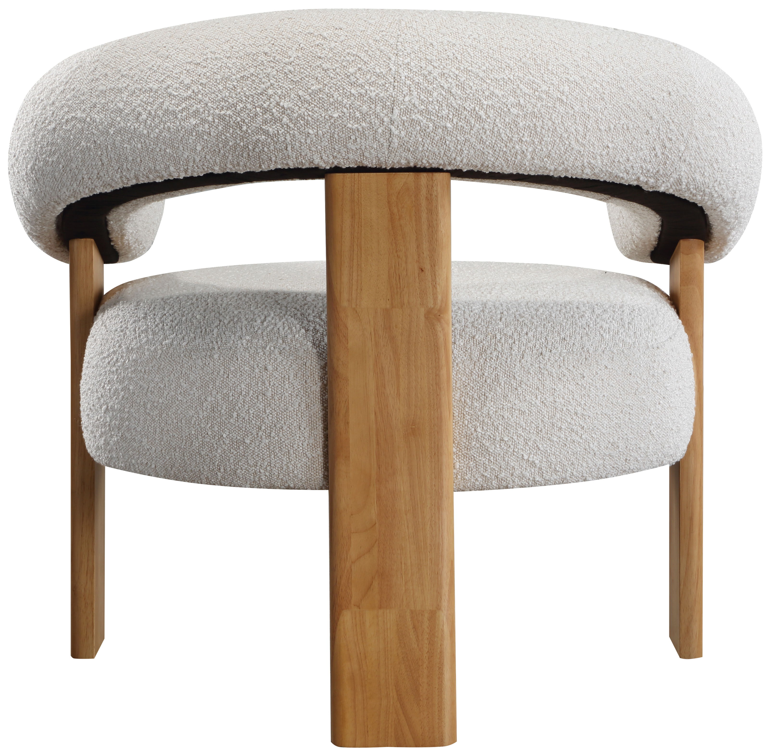 Winston - Fabric Accent Chair - Cream