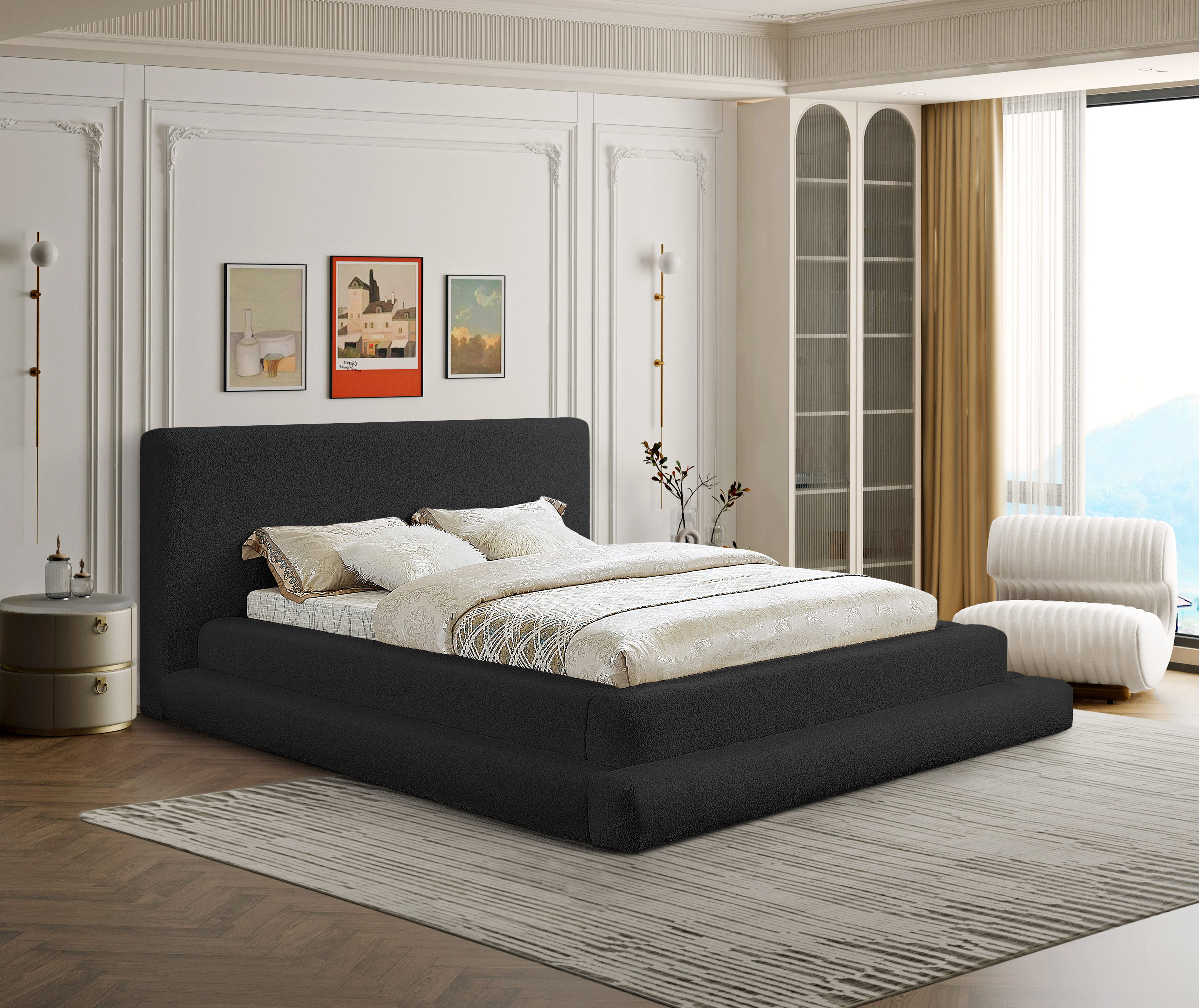 Dane - King Bed - Black