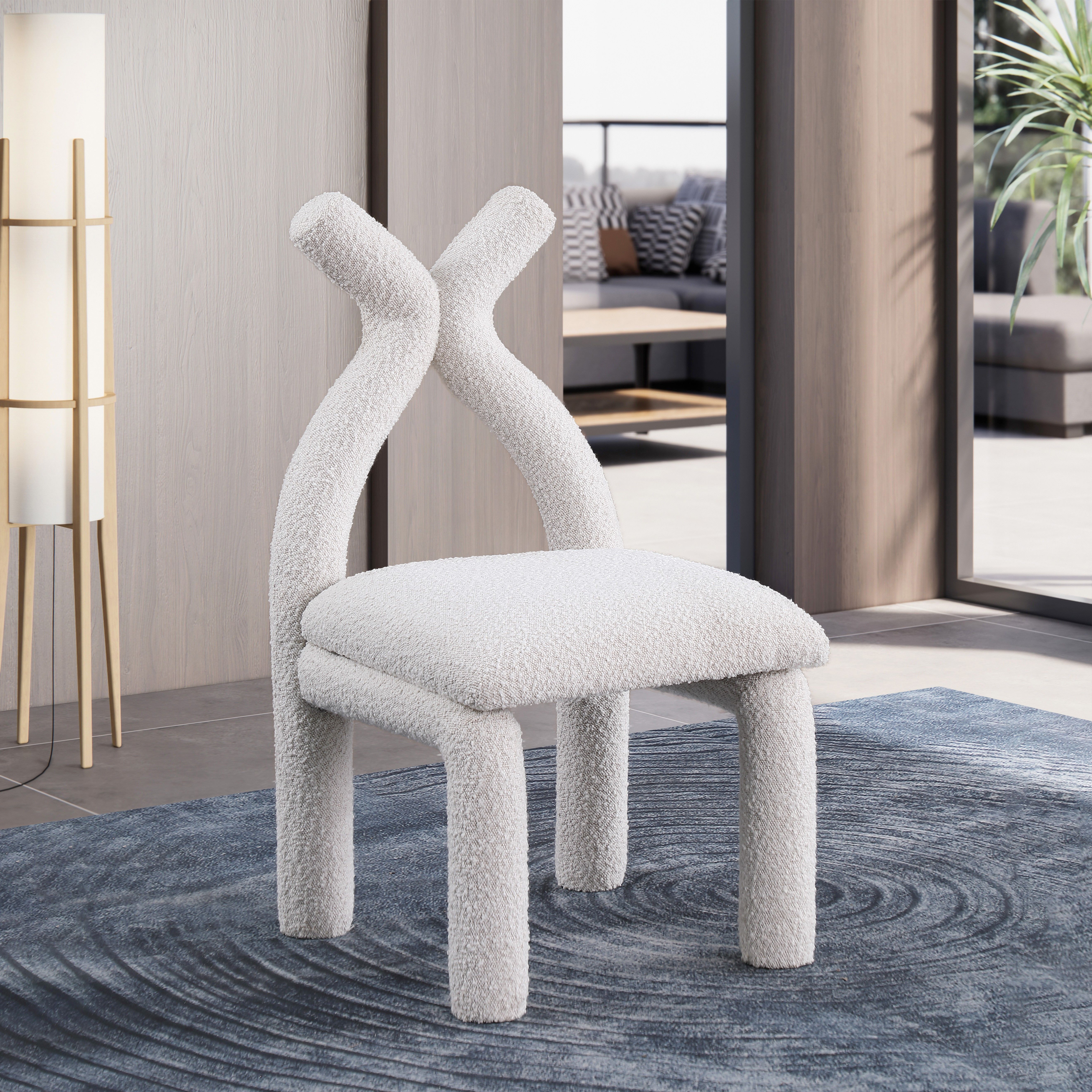 Xena - Accent / Dining Chair - Cream