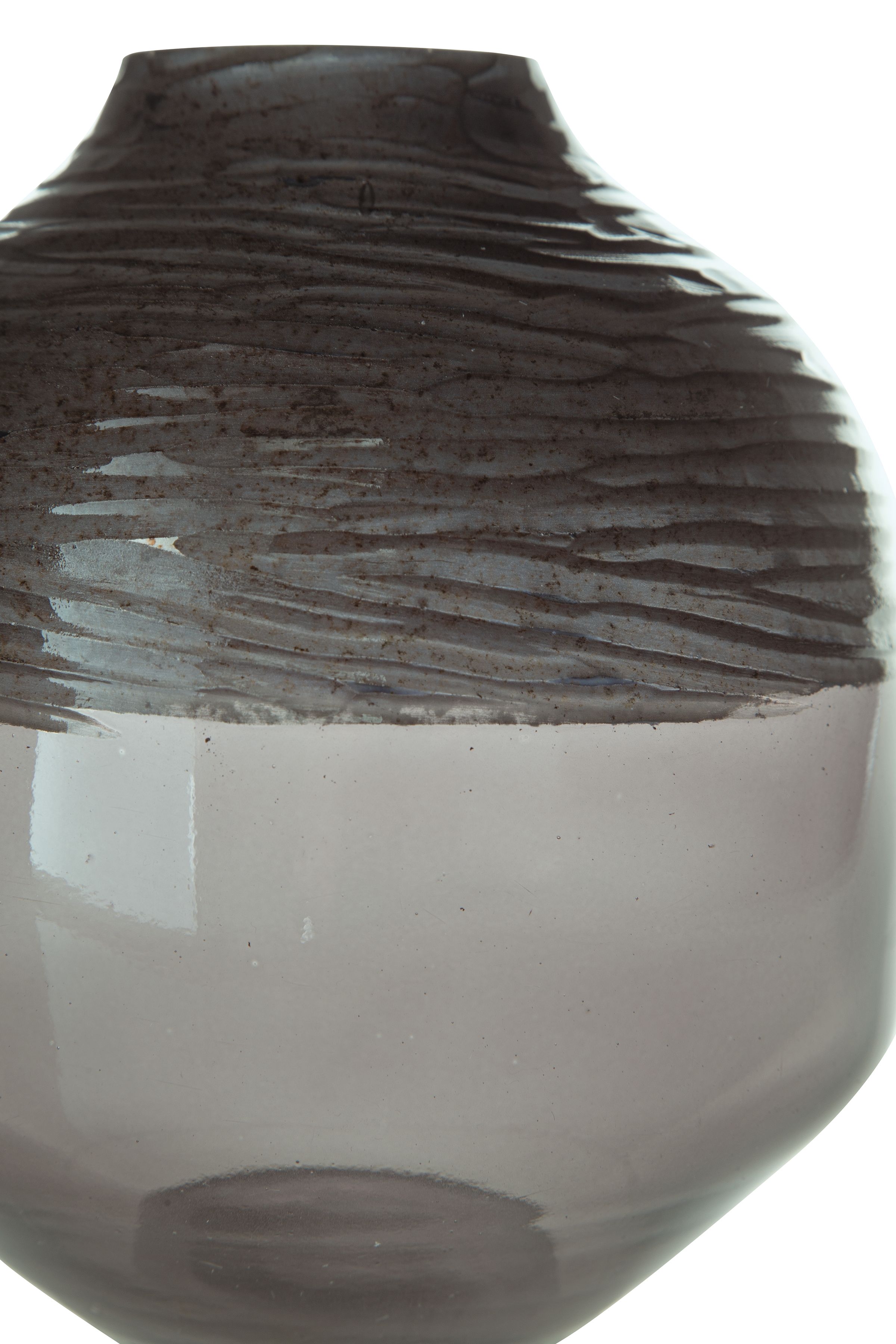 Harpwick - Vase - 10" - Iridescent Gray
